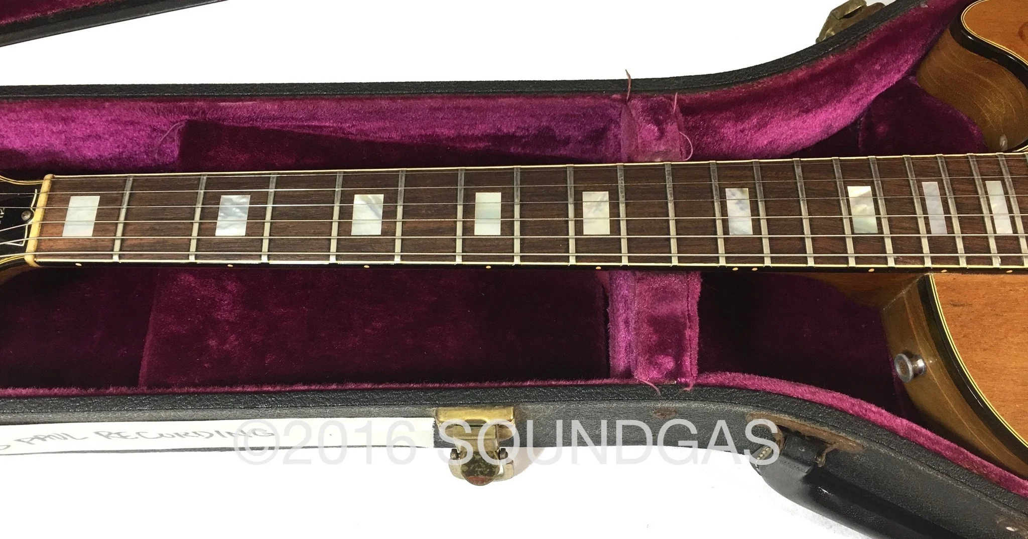 c1972 Gibson Les Paul Recording Natural Mahogany - Image 4