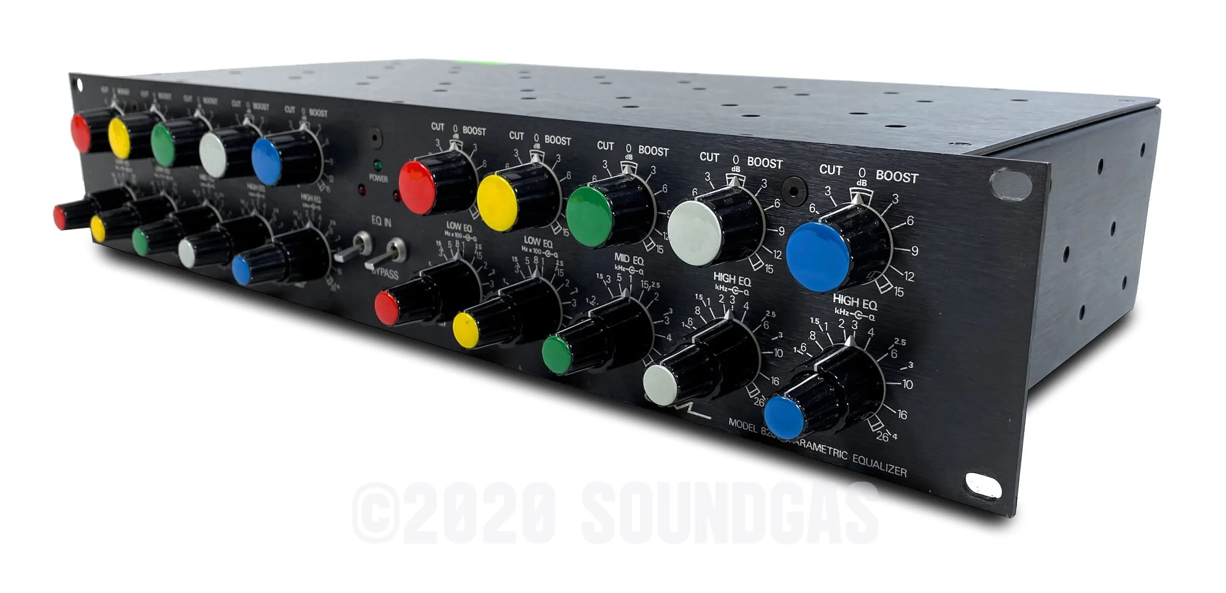 GML 8200 Stereo Parametric EQ & 8355 PSU - Image 4