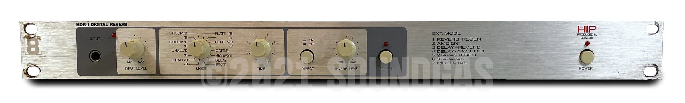 Guyatone HDR-1 Digital Reverb - HIP Hyper Instrument Processor - Image 2