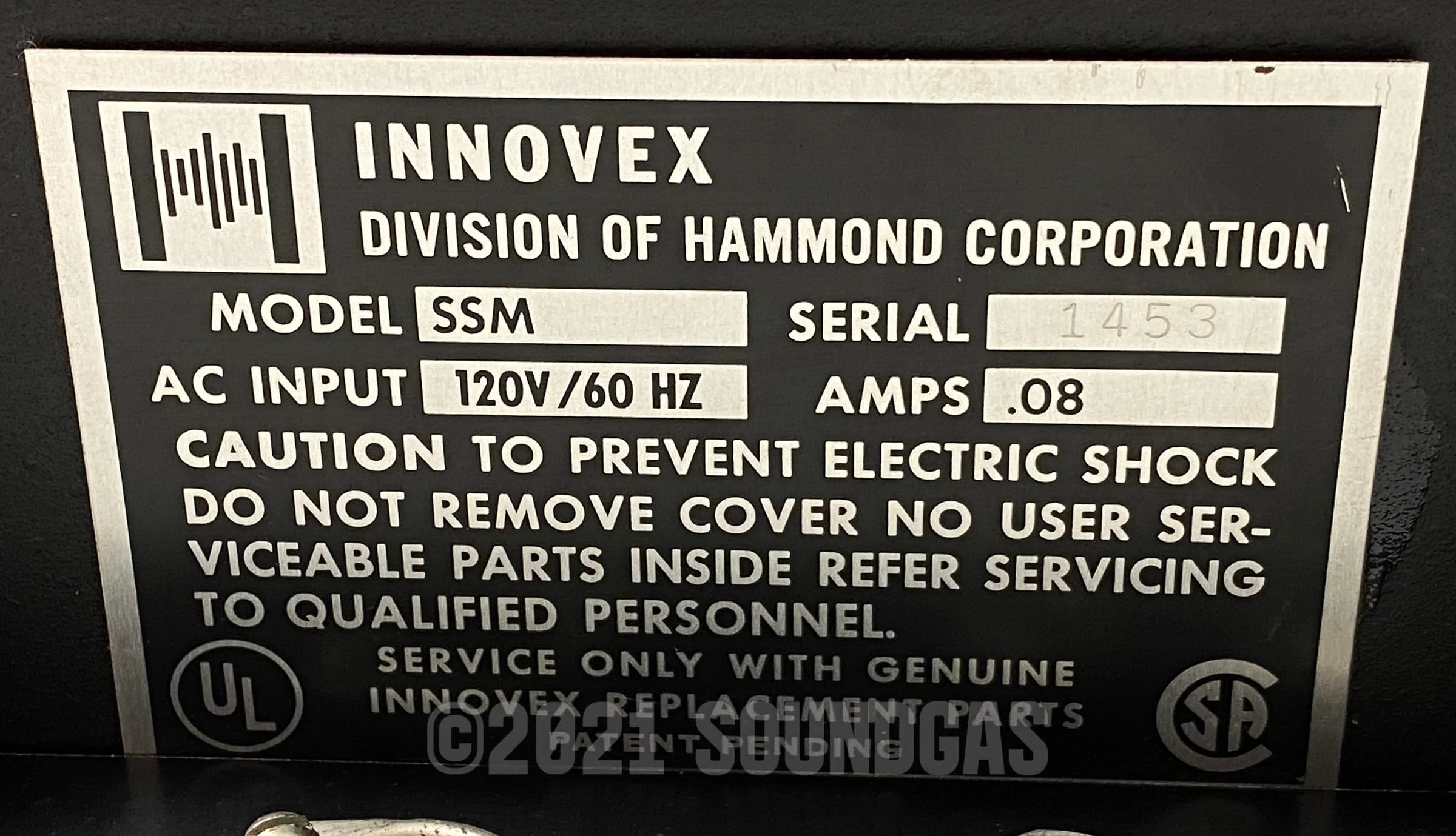 Hammond Innovex Condor SSM - Image 8