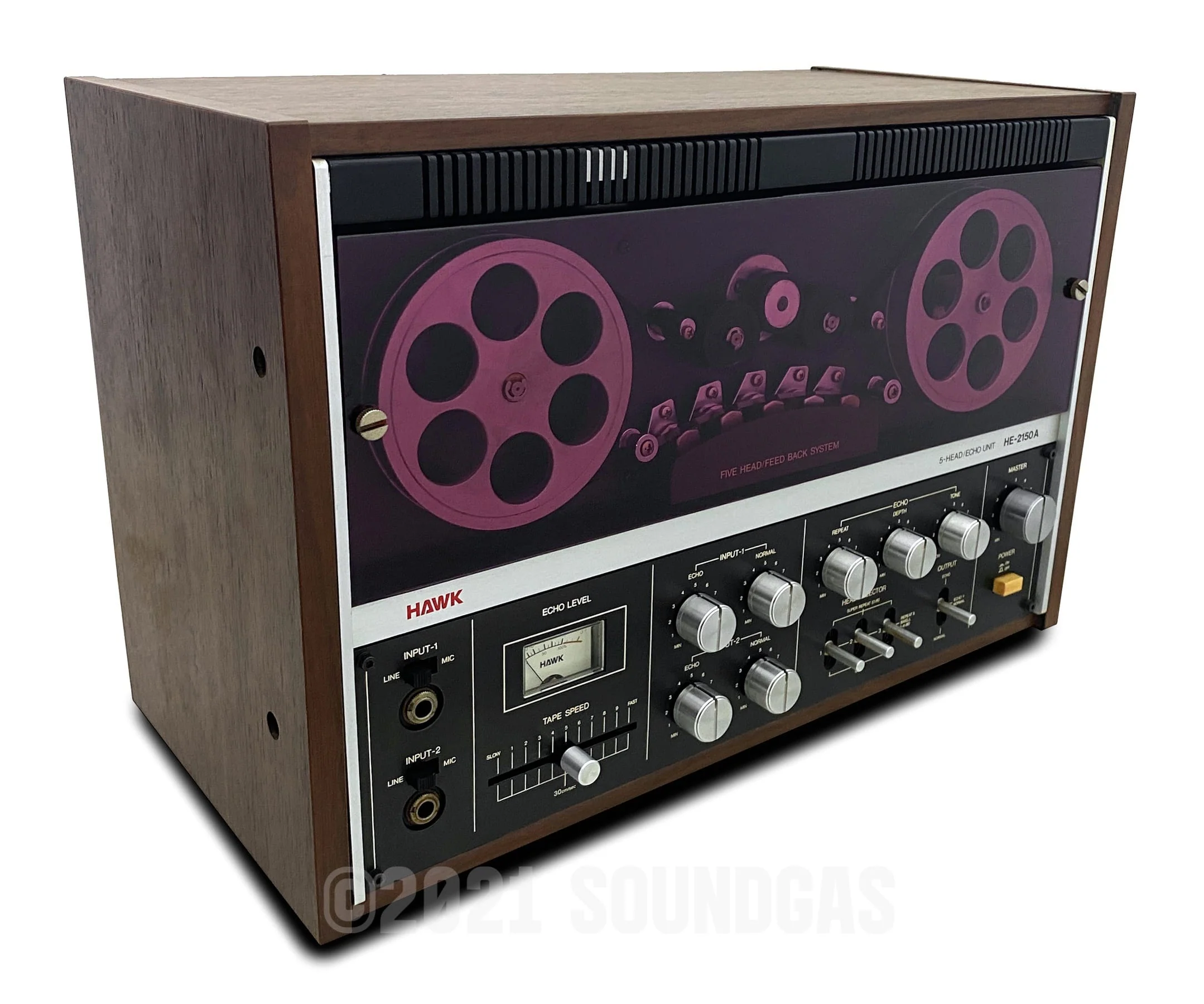 Hawk HE-2150 Open-Reel Tape Echo - Image 6