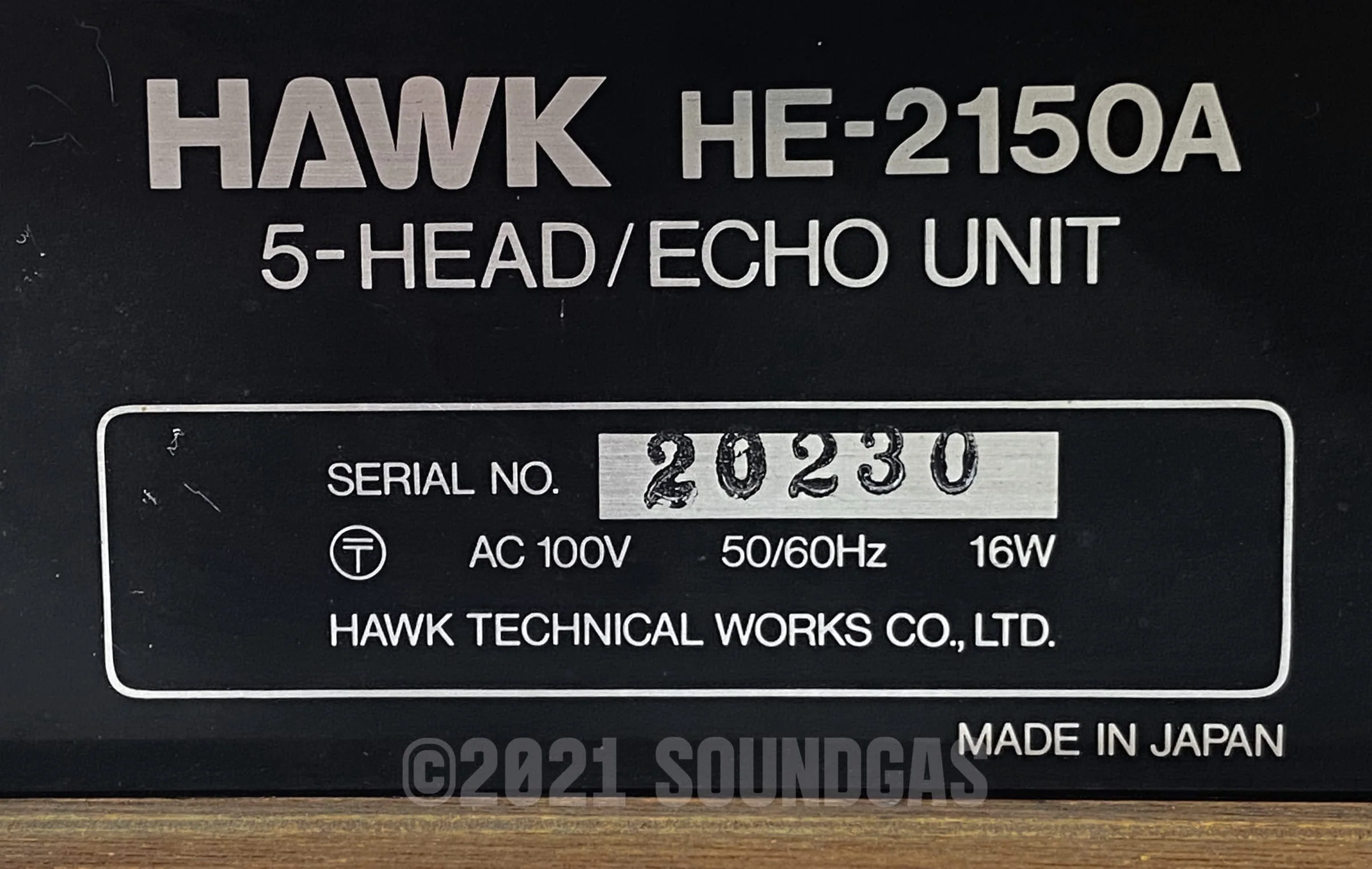 Hawk HE-2150 Open-Reel Tape Echo - Image 8