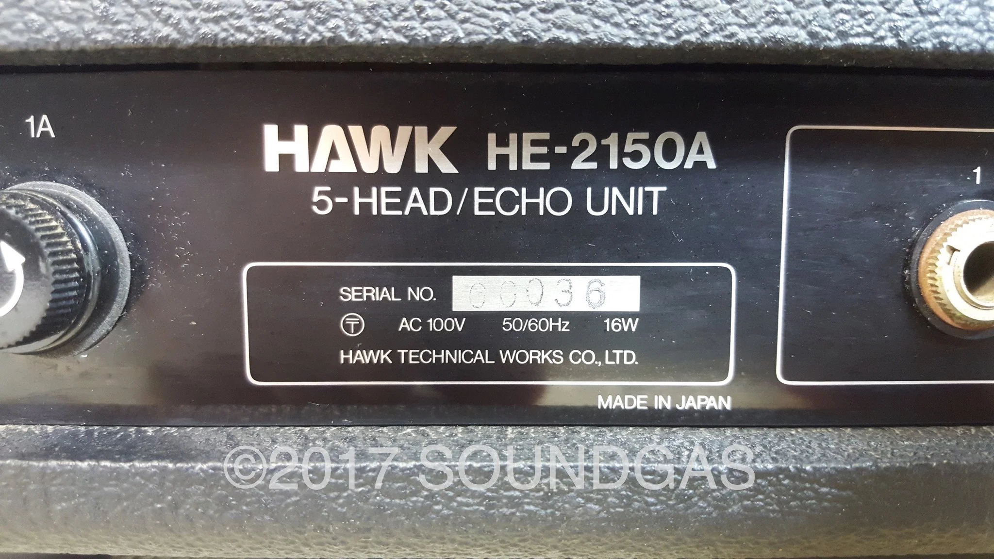 Hawk HE-2150A 5 Head Echo Unit - Image 7