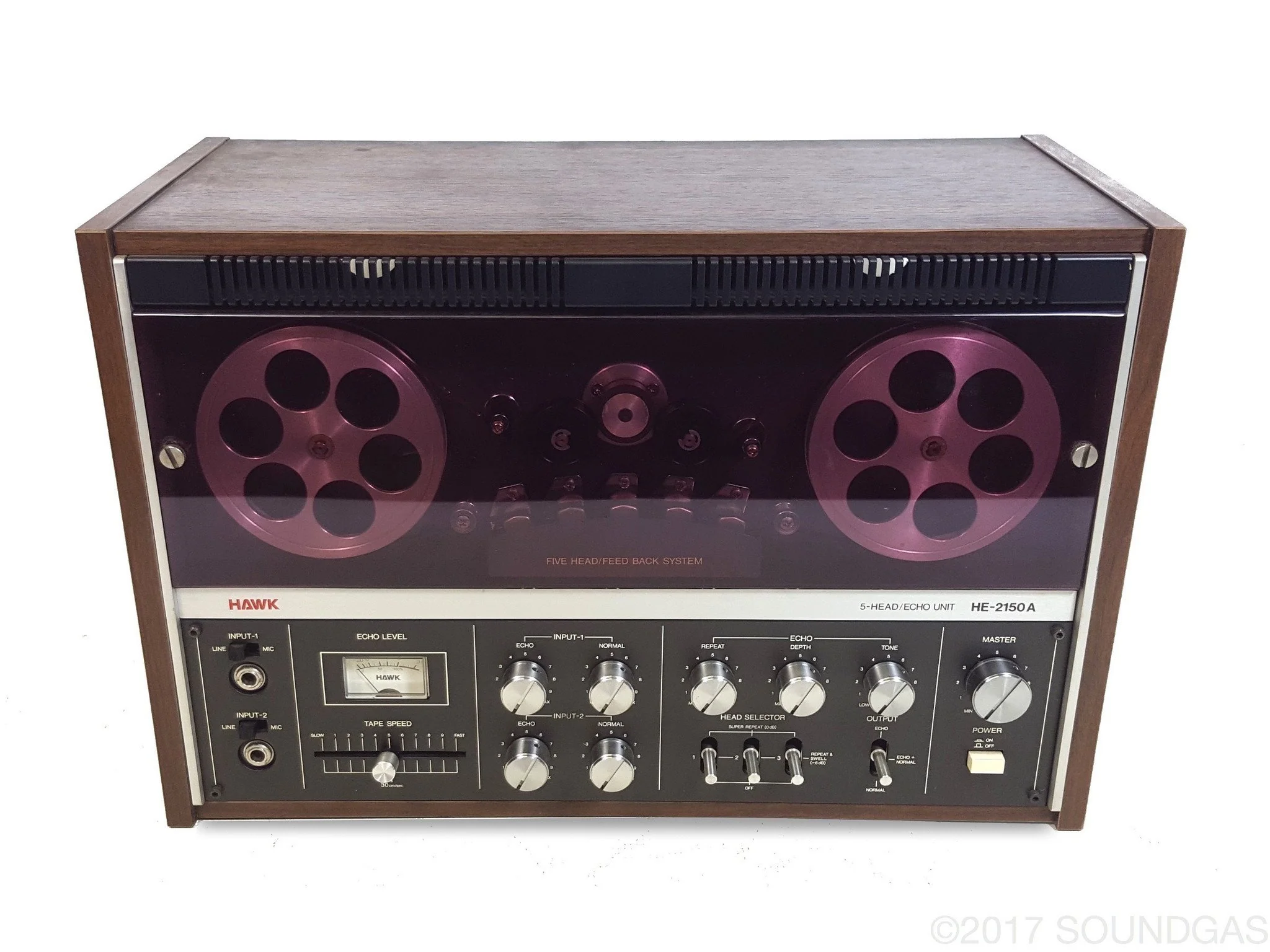Hawk HE-2150A Open Reel Tape Echo