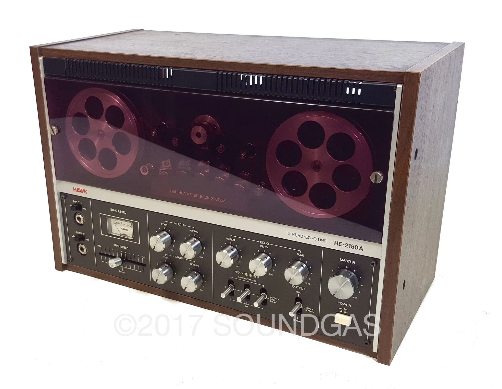 Hawk HE-2150A Open Reel Tape Echo - Image 3