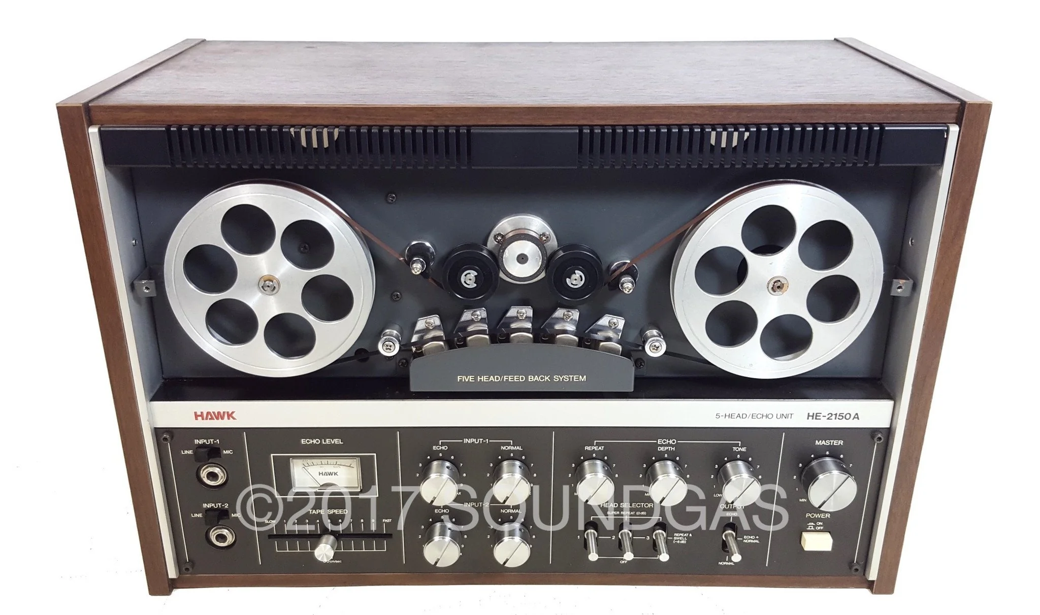 Hawk HE-2150A Open Reel Tape Echo - Image 7