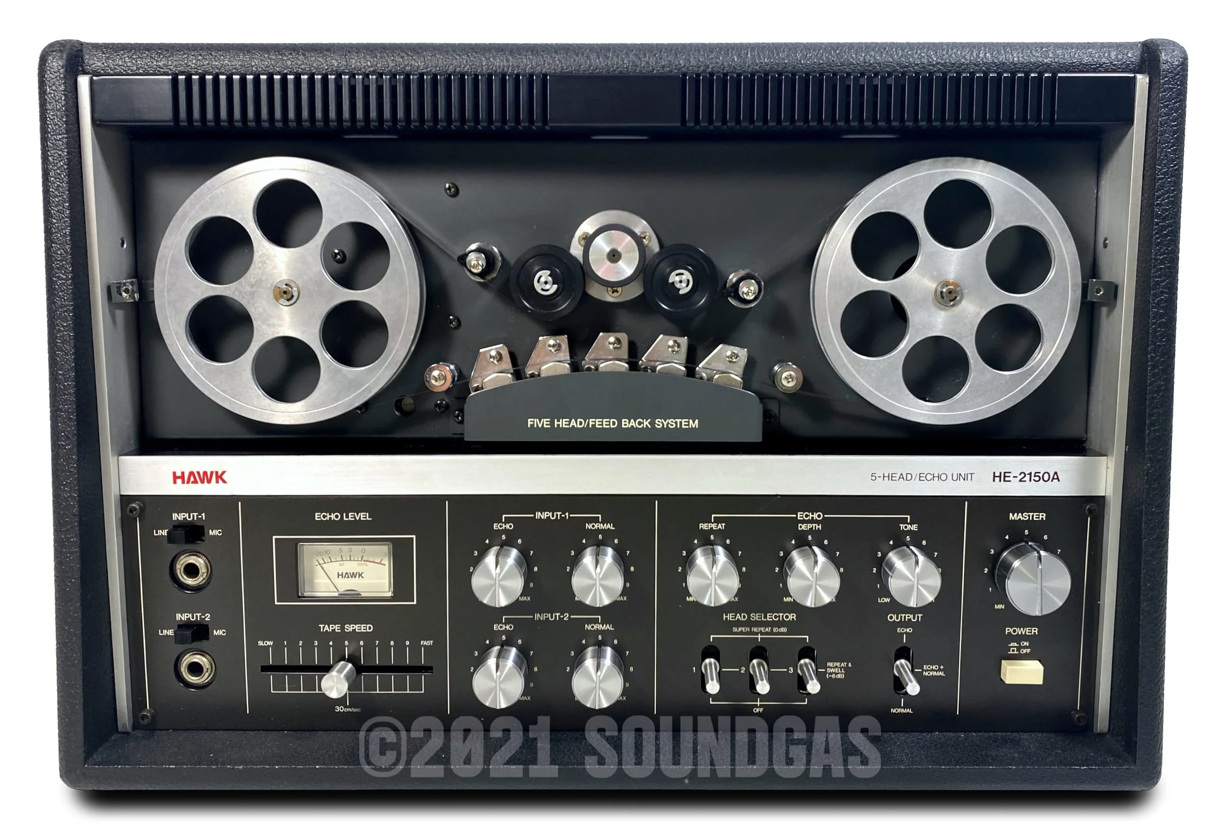 Hawk HE-2150A Open Reel Tape Echo - Image 3