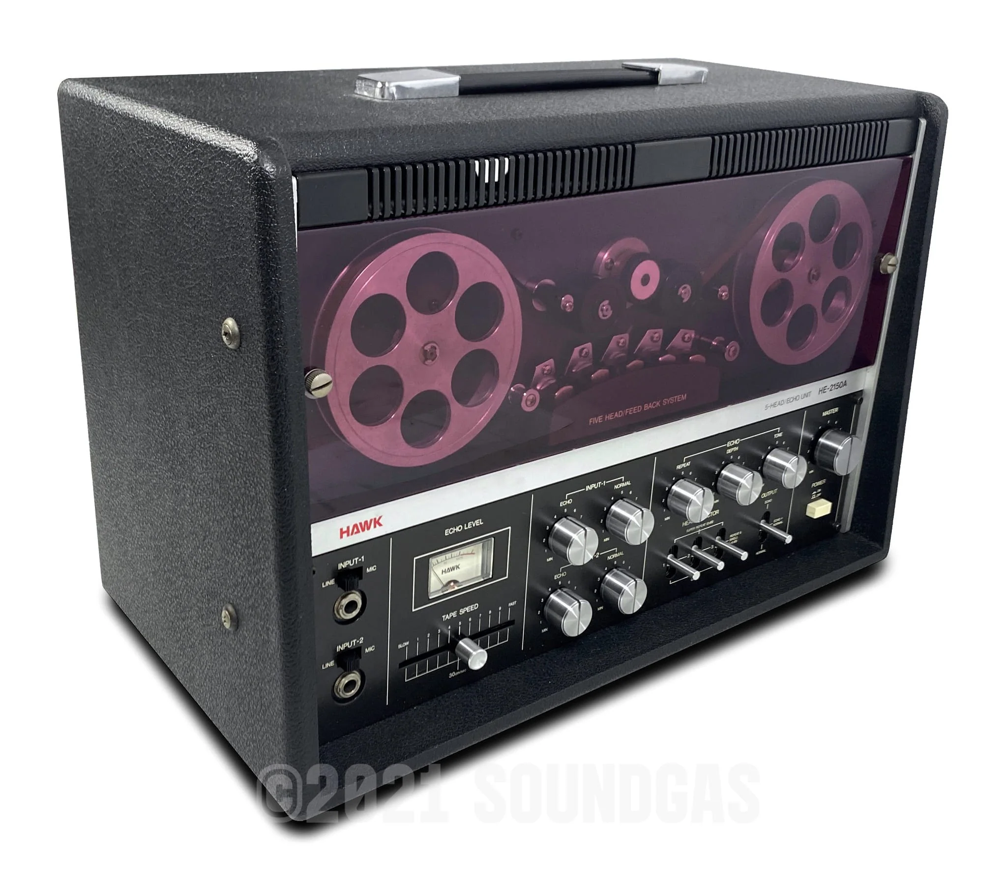 Hawk HE-2150A Open Reel Tape Echo - Image 6