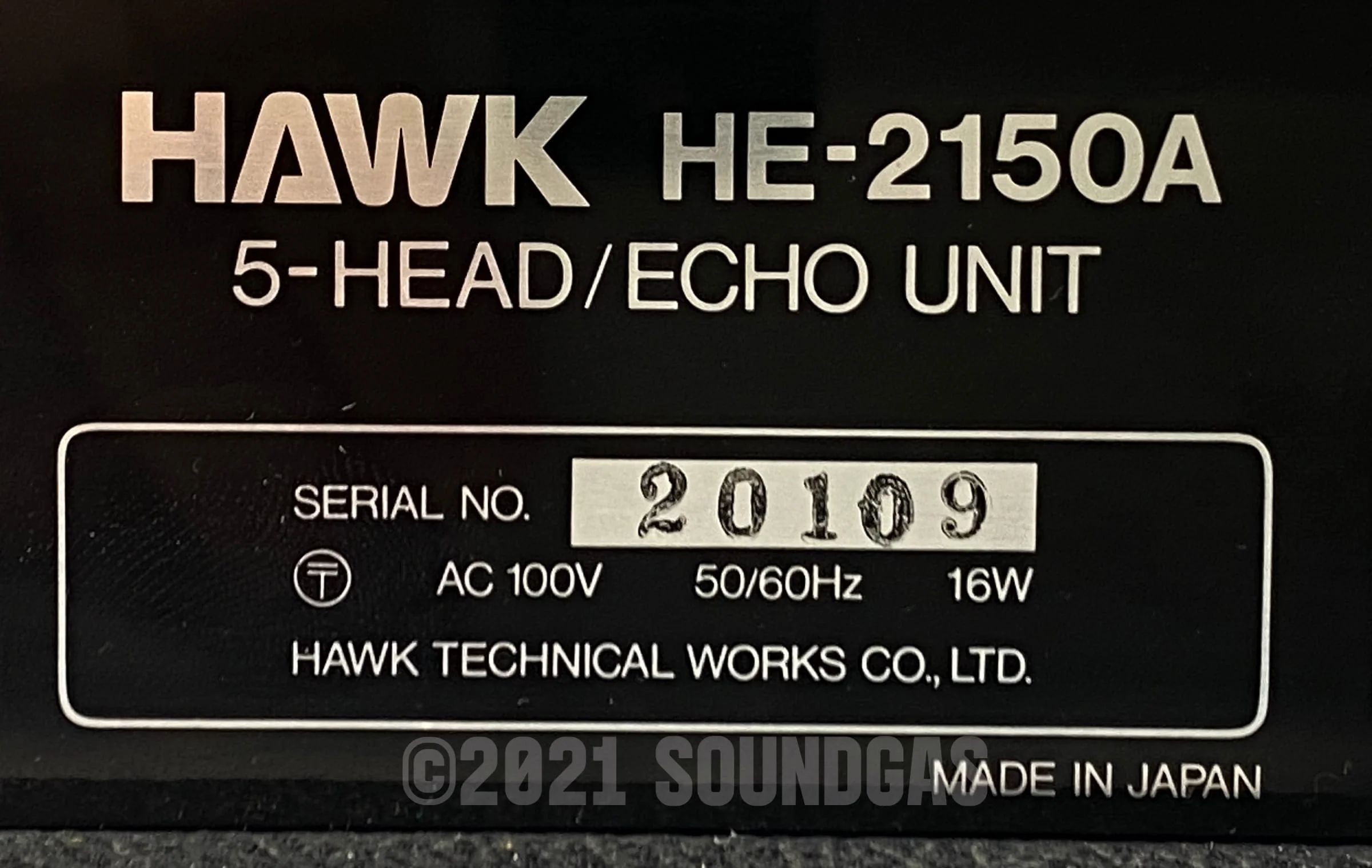 Hawk HE-2150A Open Reel Tape Echo - Image 8