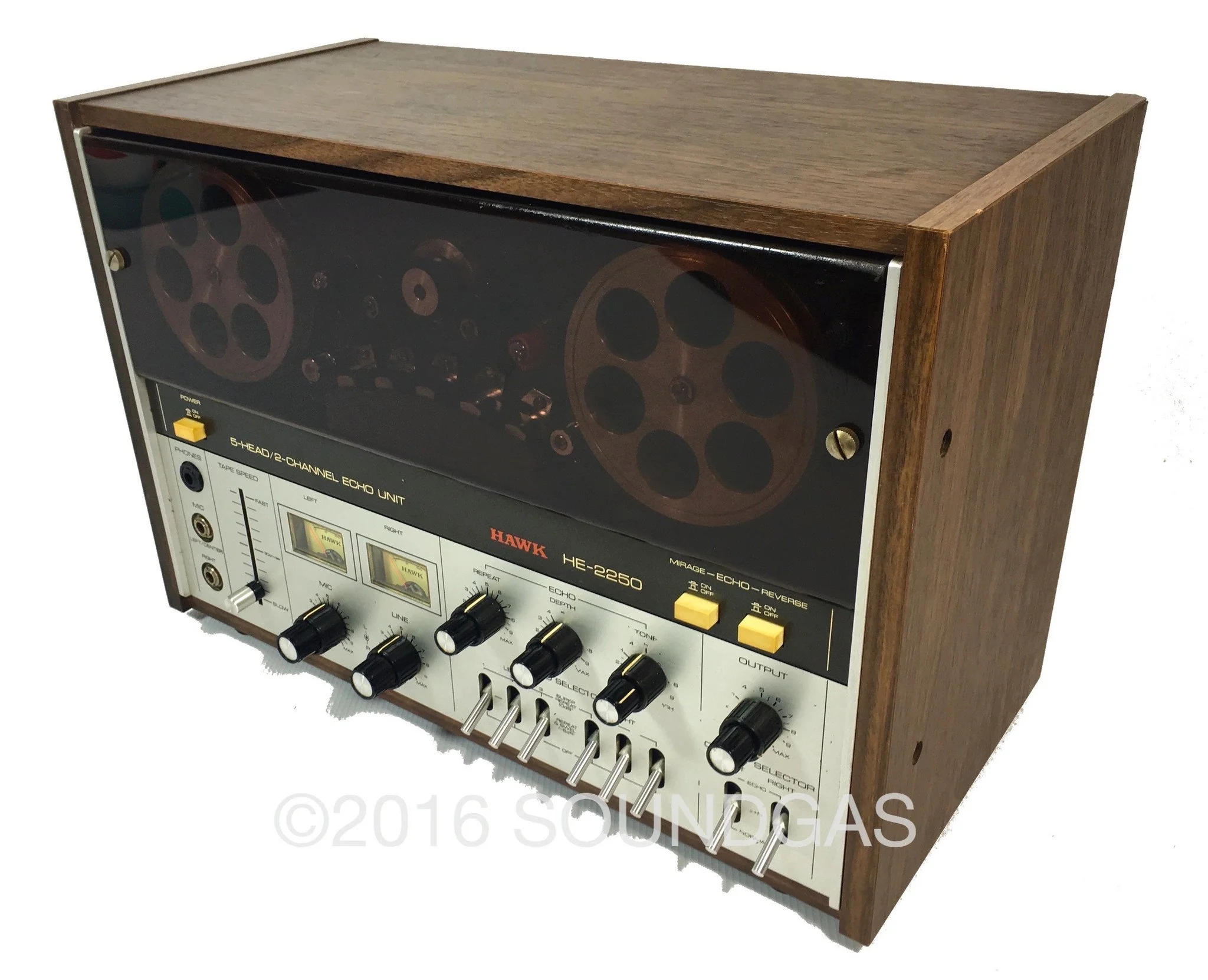 Hawk HE-2250 5-Head/2-Channel Echo Unit - pre-order - Image 4