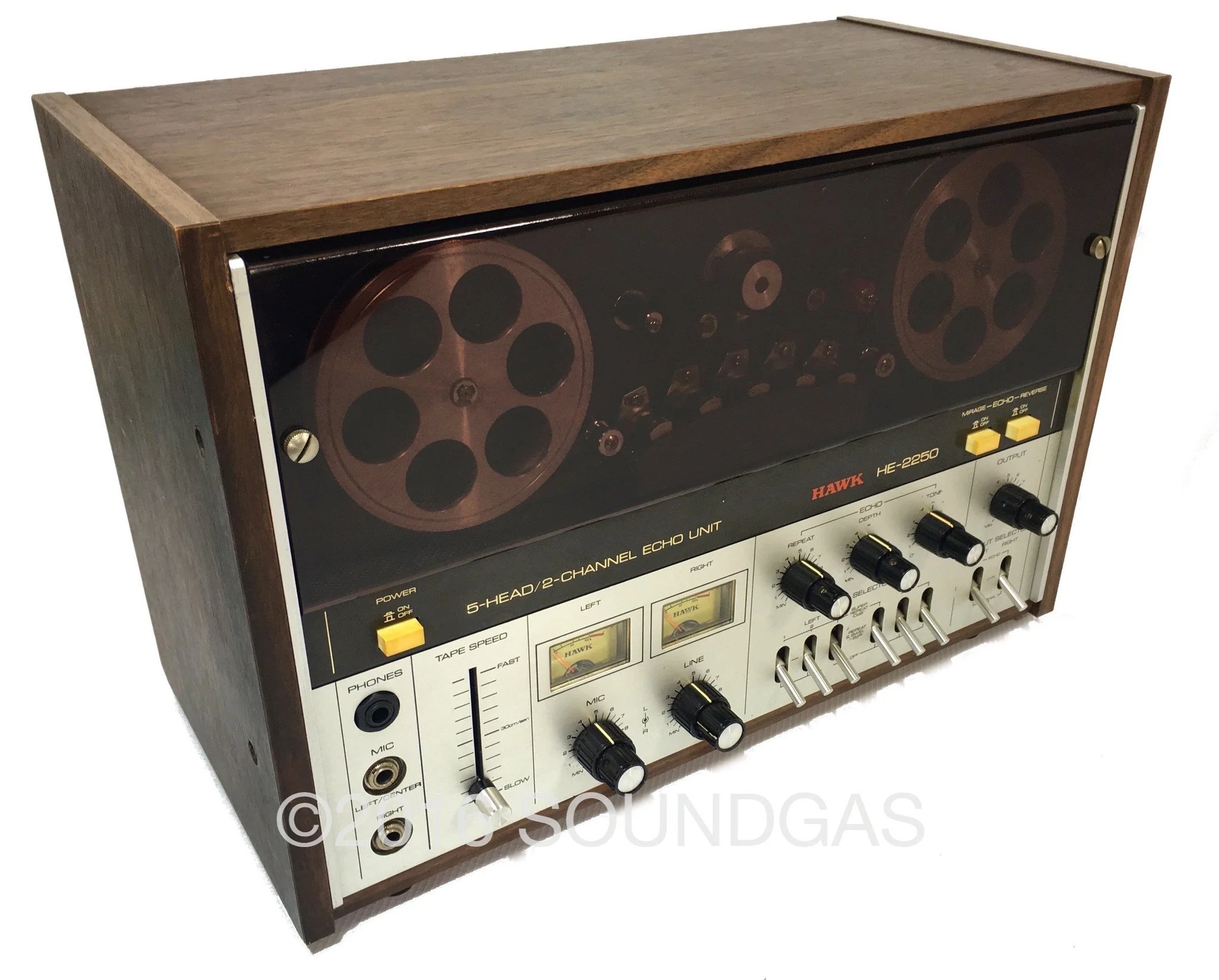 Hawk HE-2250 5-Head/2-Channel Echo Unit - pre-order - Image 5