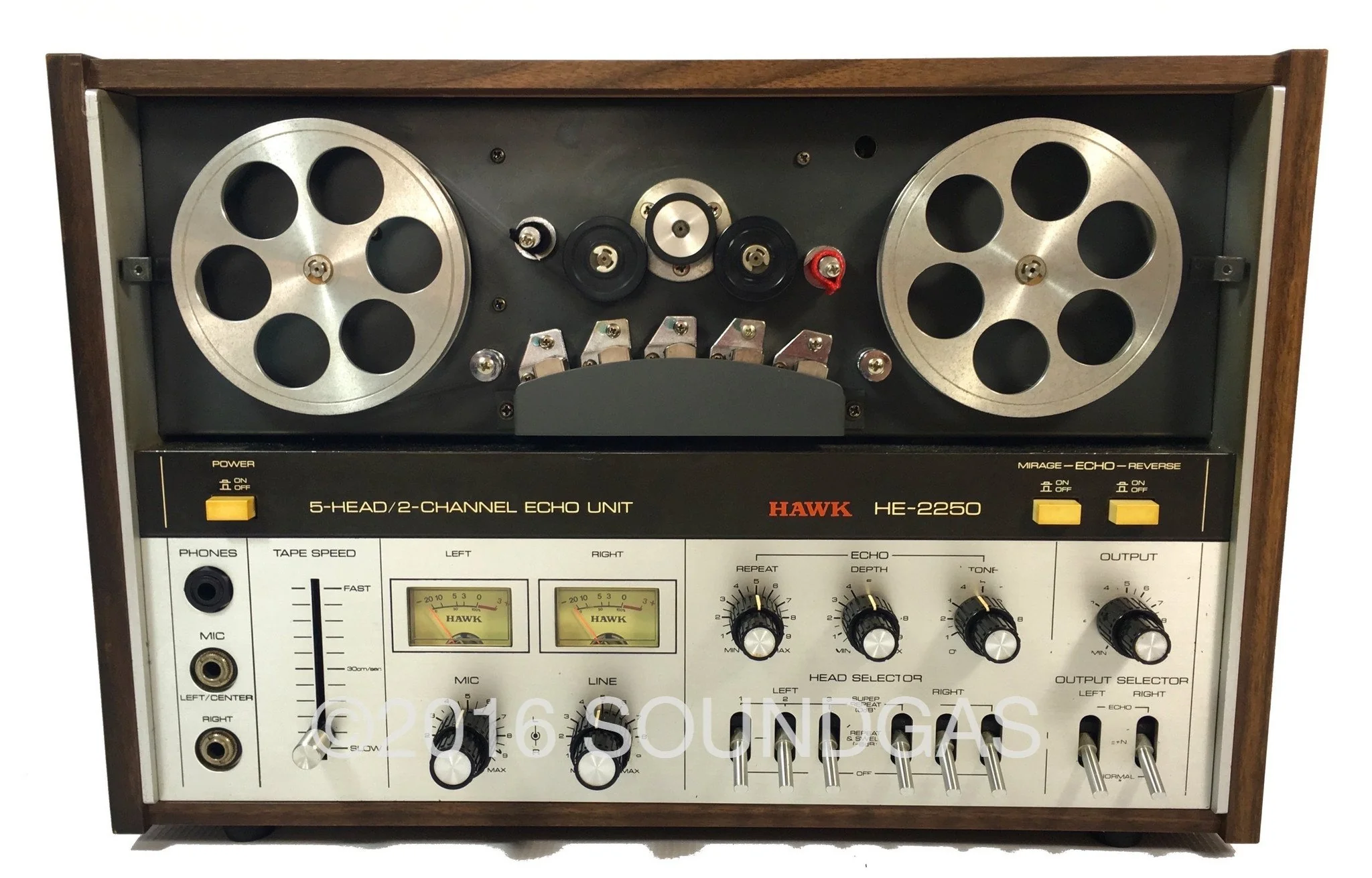 Hawk HE-2250 5-Head/2-Channel Echo Unit - pre-order - Image 7