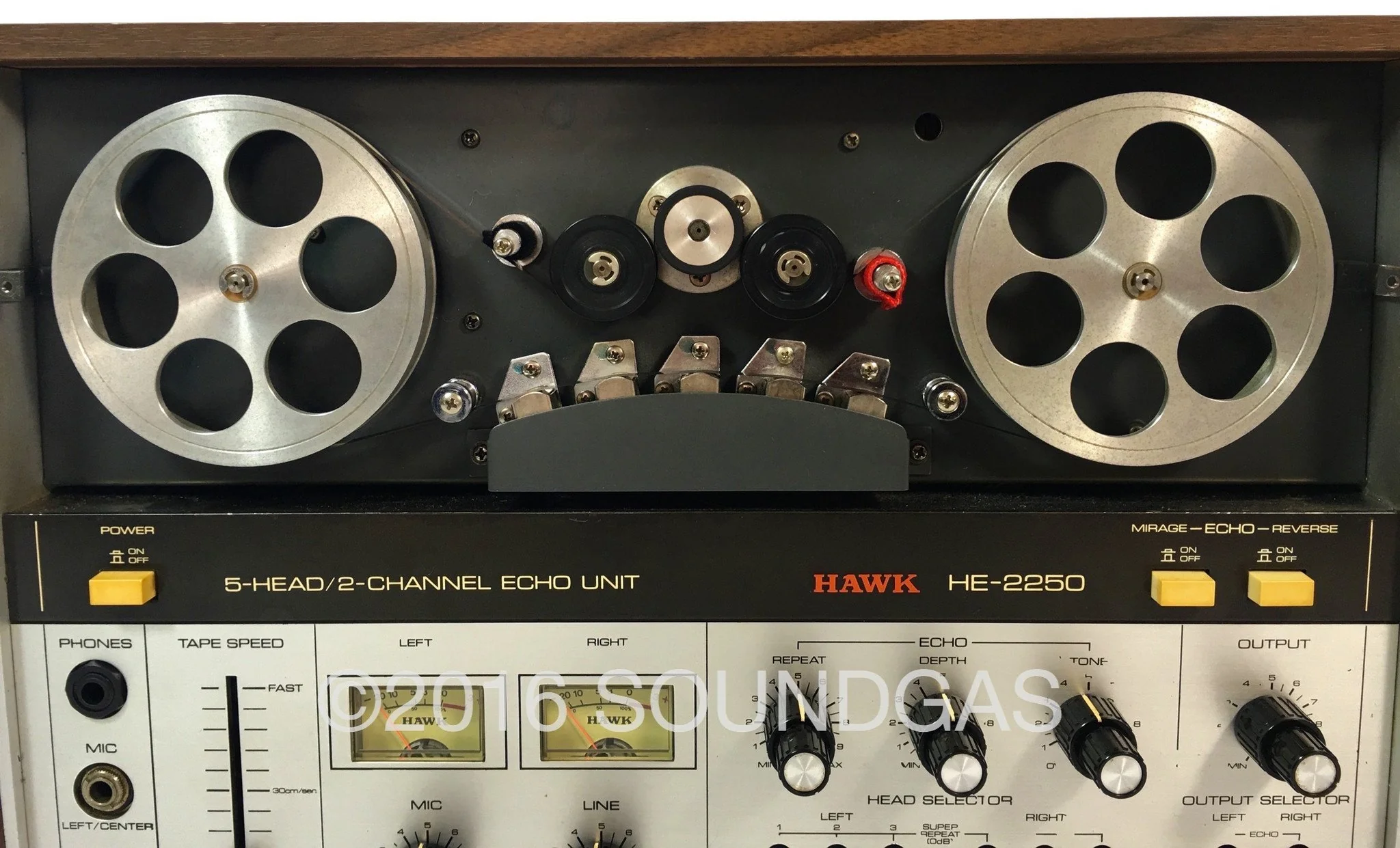 Hawk HE-2250 5-Head/2-Channel Echo Unit - pre-order - Image 8