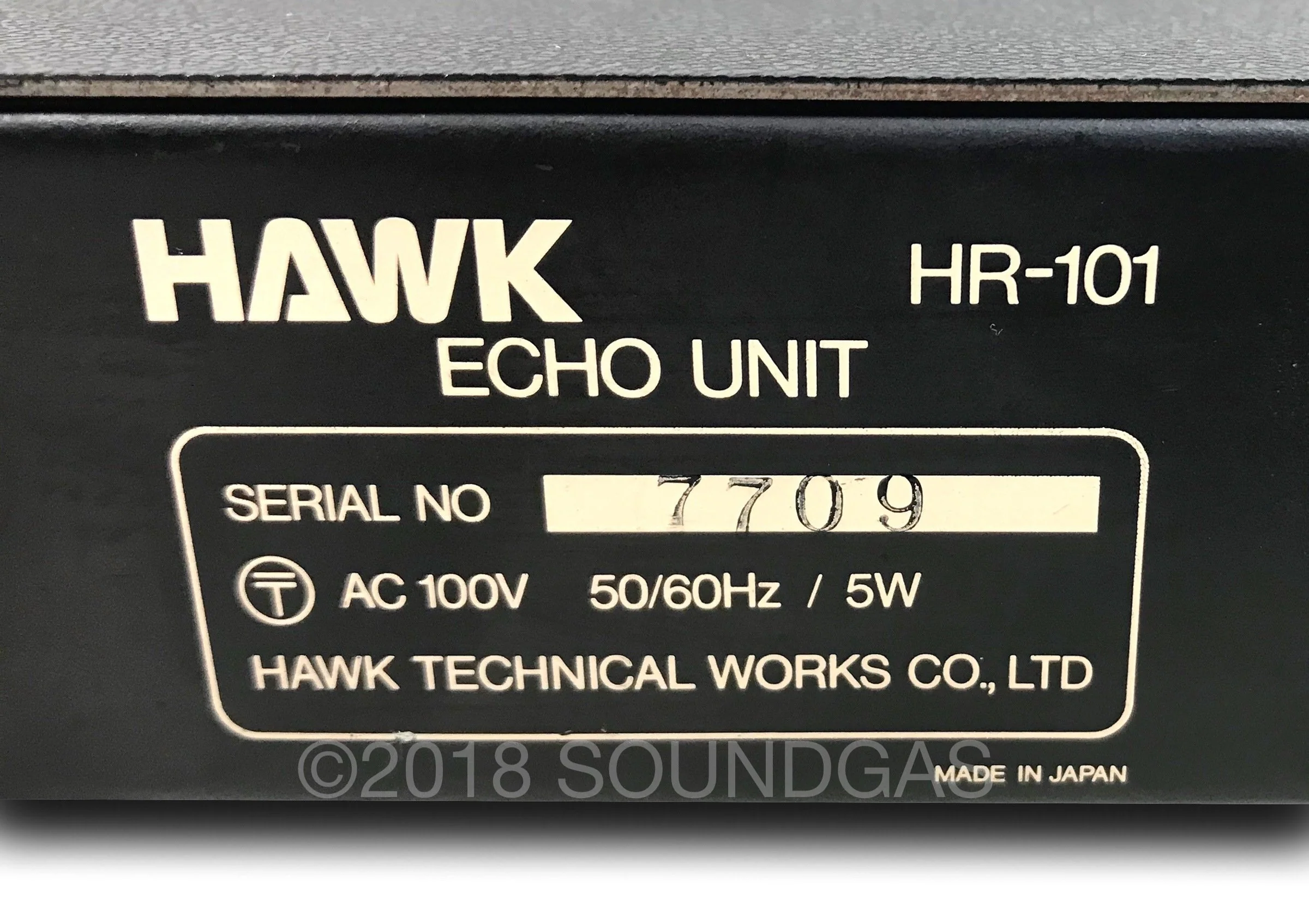 Hawk HR-101 spring reverb - Image 3