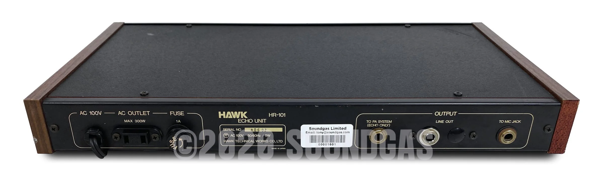 Hawk HR-101 Spring Reverb - Image 5