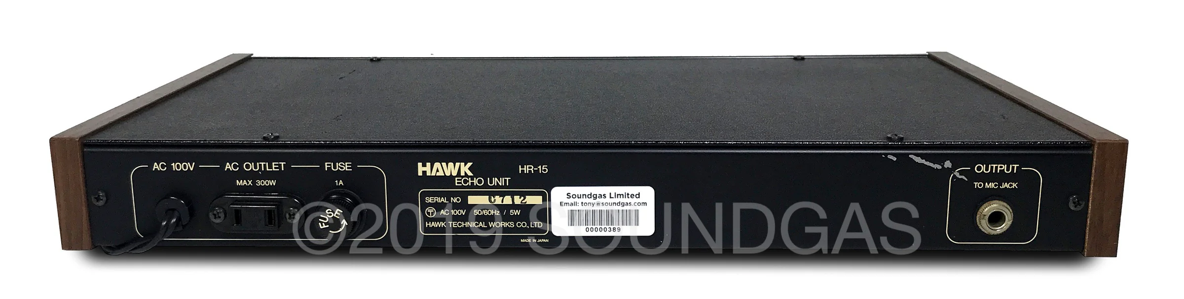 Hawk HR-15 Spring Reverb - Image 3