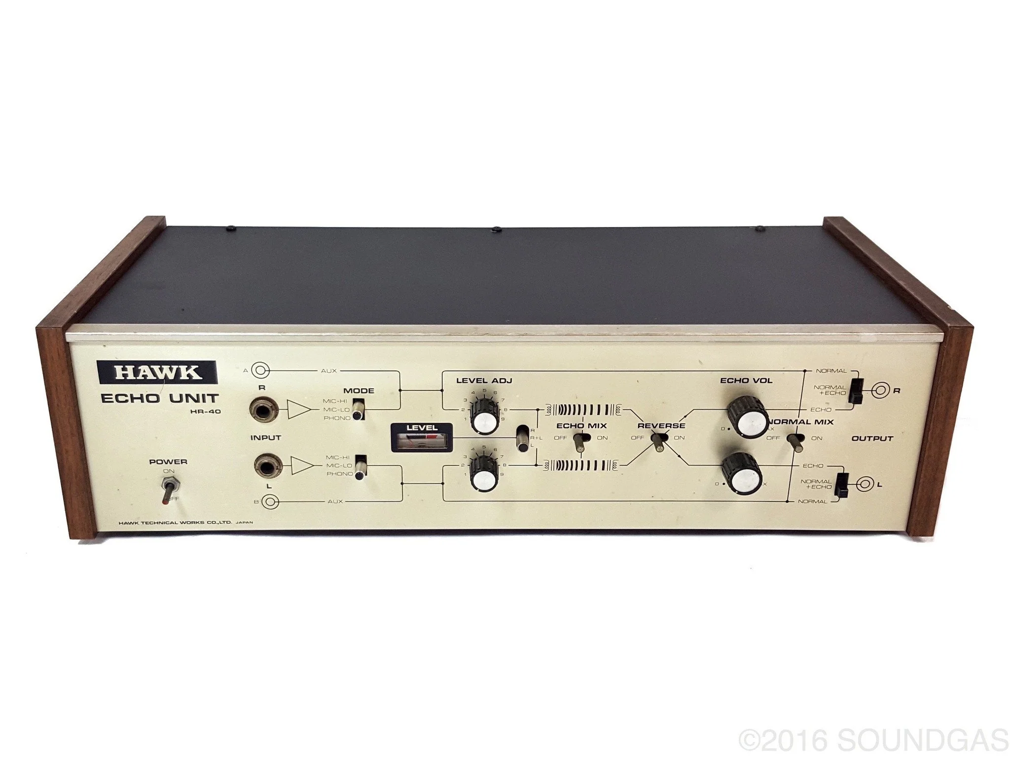 Hawk HR-40 Stereo Spring Reverb