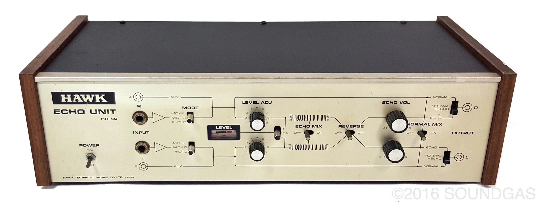 Hawk HR-40 Stereo Spring Reverb - Image 7