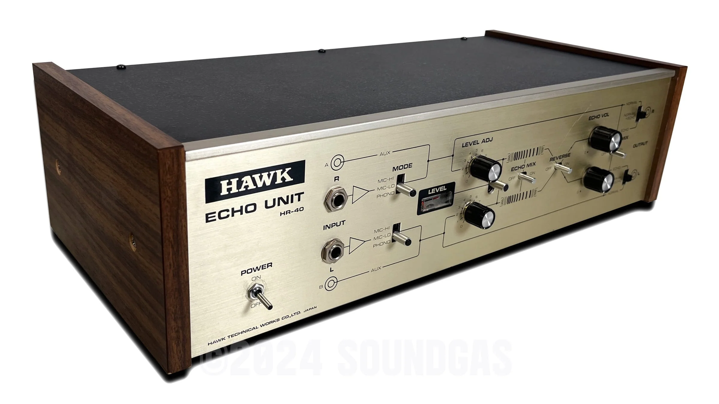 Hawk HR-40 Stereo Spring Reverb - Image 3