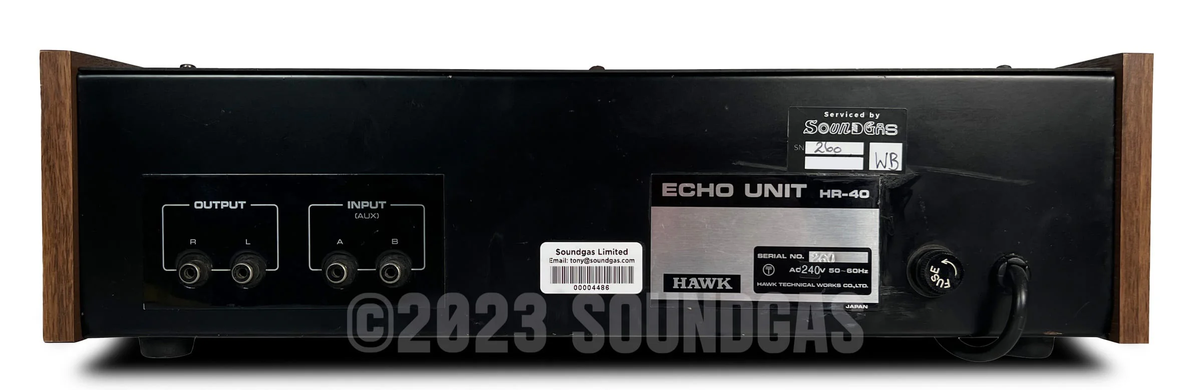 Hawk HR-40 Stereo Spring Reverb - Image 6