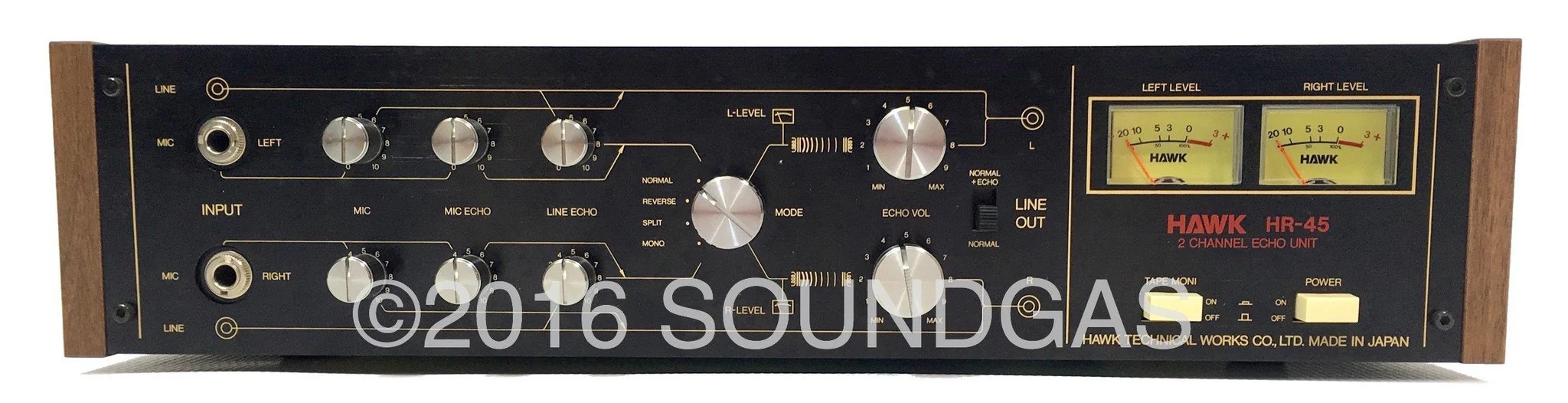 HAWK HR-45 stereo spring reverb - Image 2