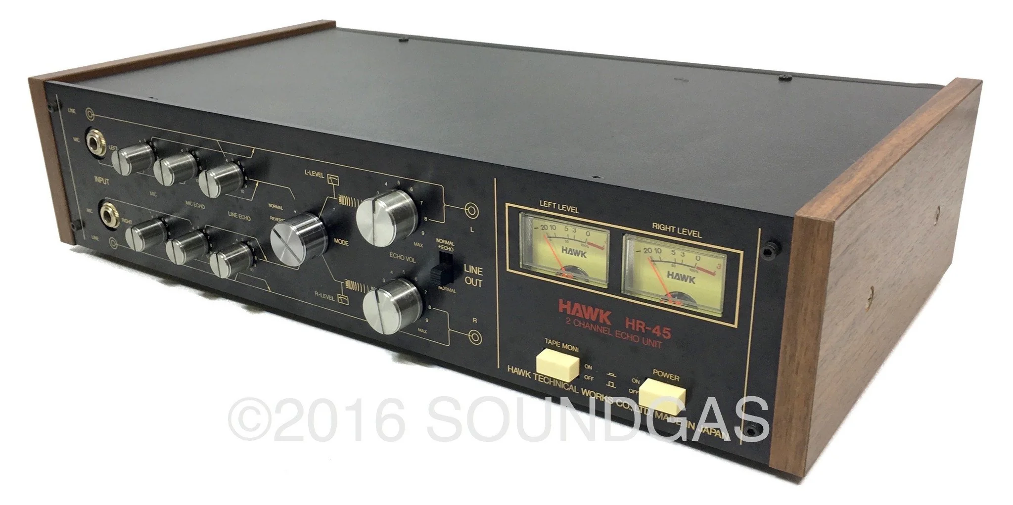 HAWK HR-45 stereo spring reverb - Image 3