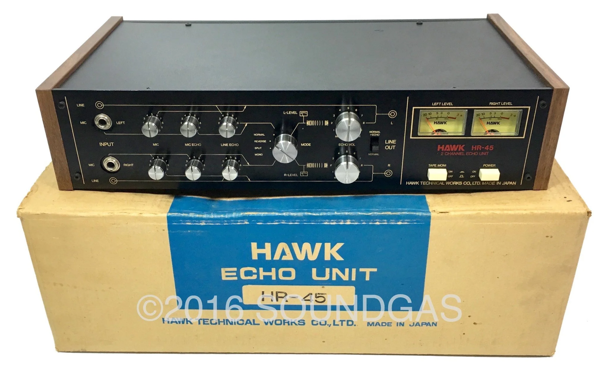 HAWK HR-45 stereo spring reverb - Image 9