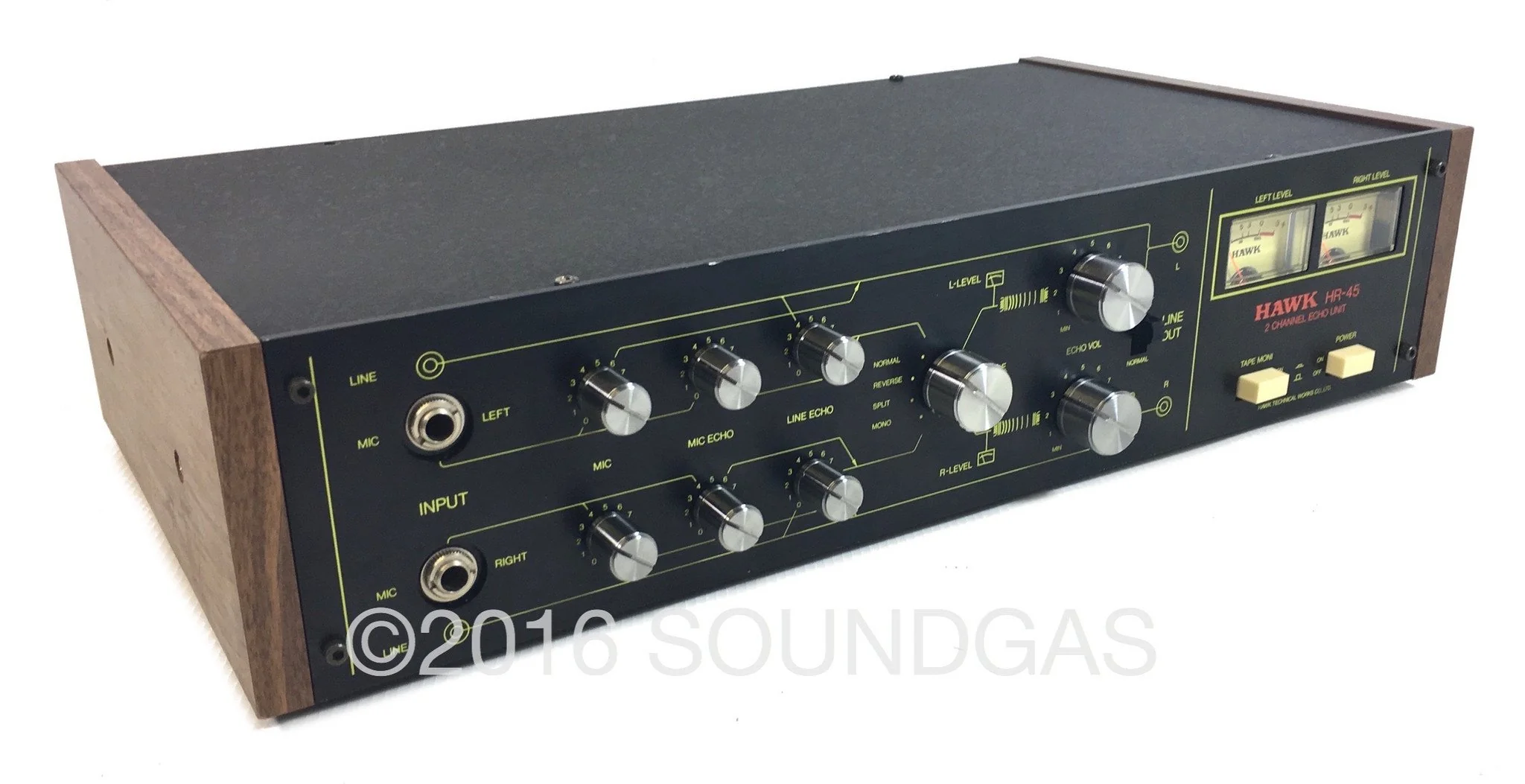Hawk HR-45 Stereo Spring Reverb - Image 4