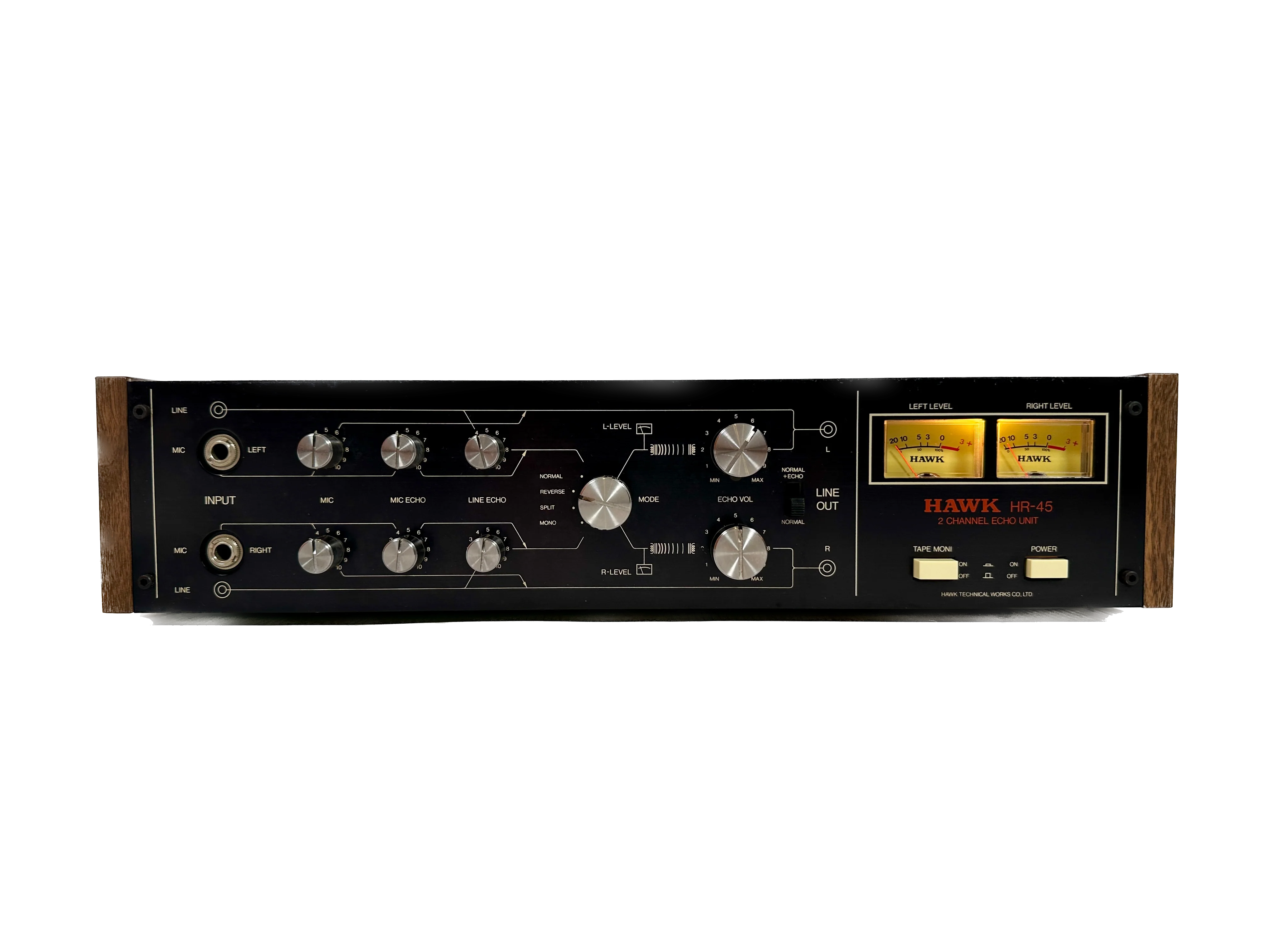 Hawk HR-45 Stereo Spring Reverb - Image 2