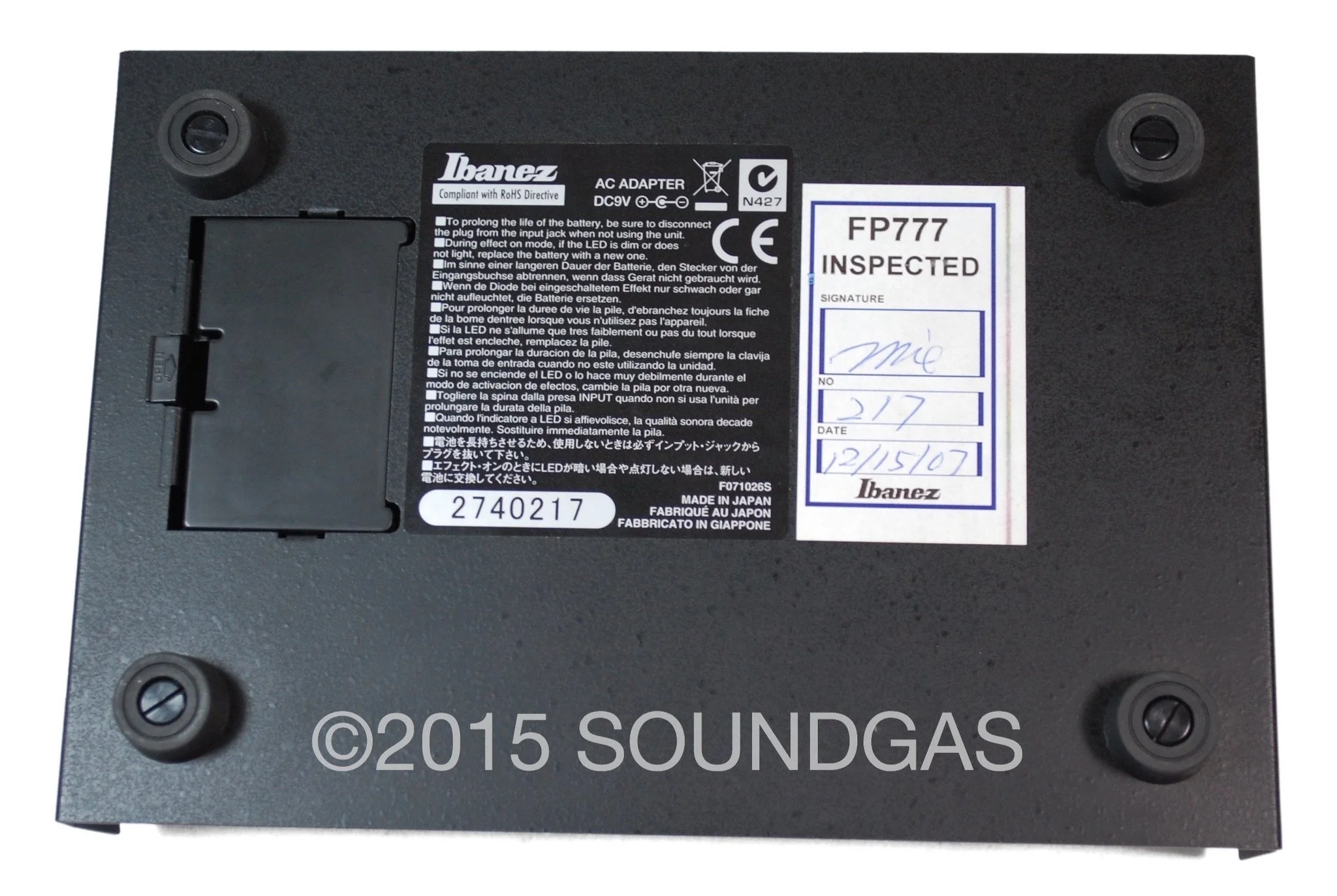 IBANEZ FP-777 FLYING PAN - Image 8
