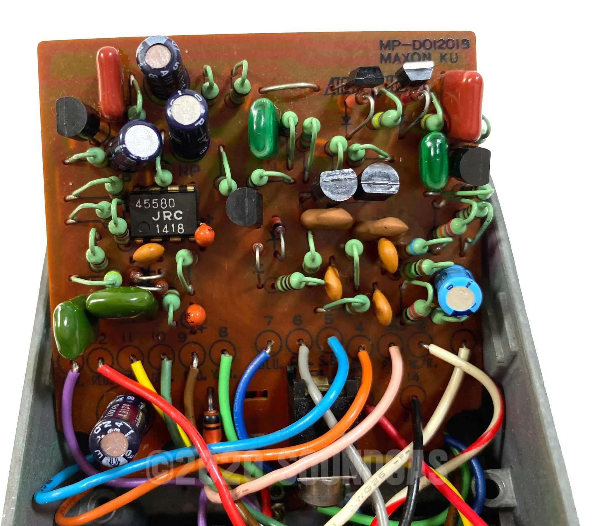 Ibanez TS808 Tube Screamer JRC4558D (TS-808) - Image 5