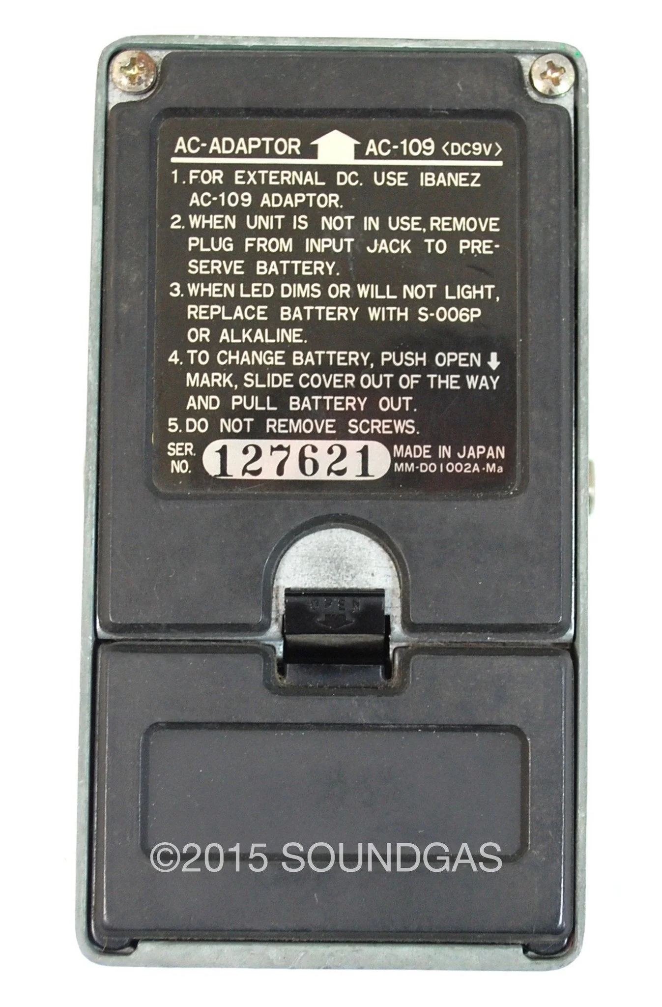 IBANEZ TS-808 TUBE SCREAMER - Image 8
