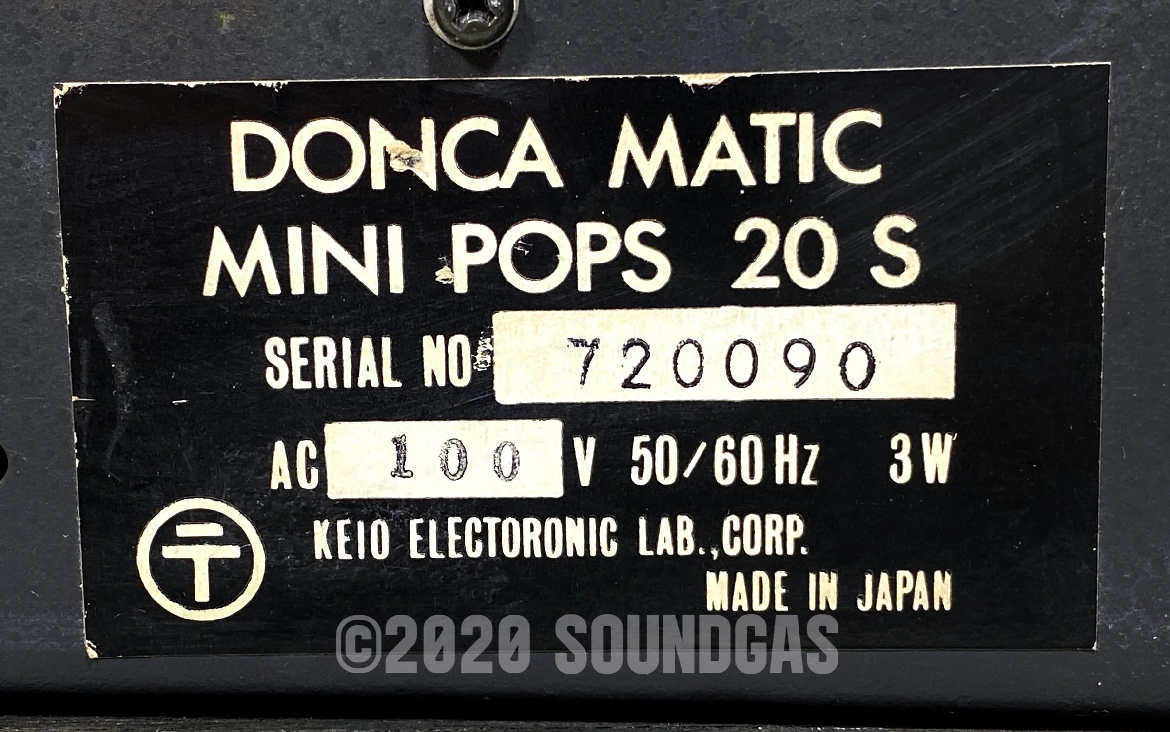 Keio (Korg) Donca Matic Mini Pops 20S - Image 8