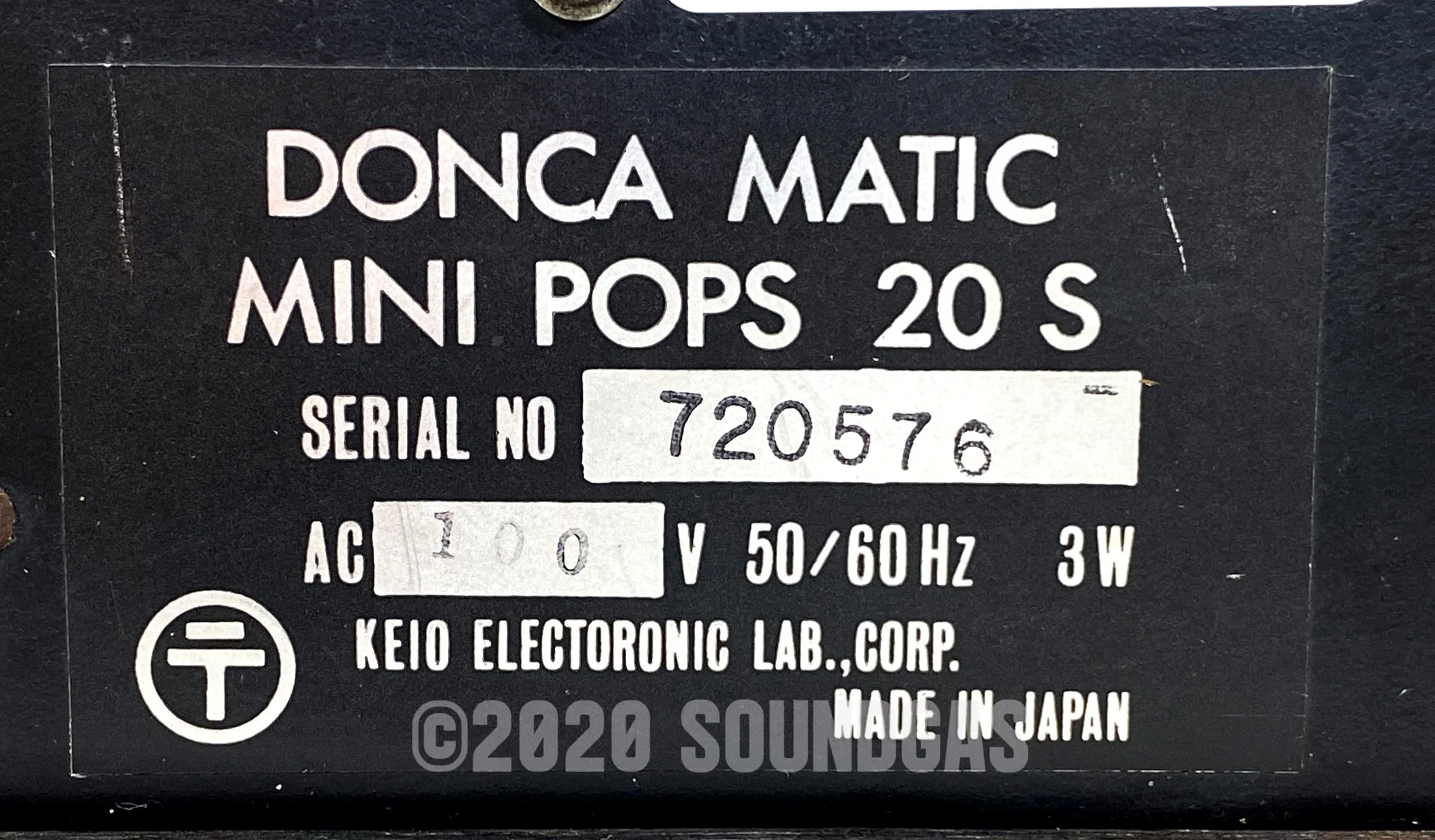 Keio (Korg) Donca Matic Mini Pops 20S - Image 7