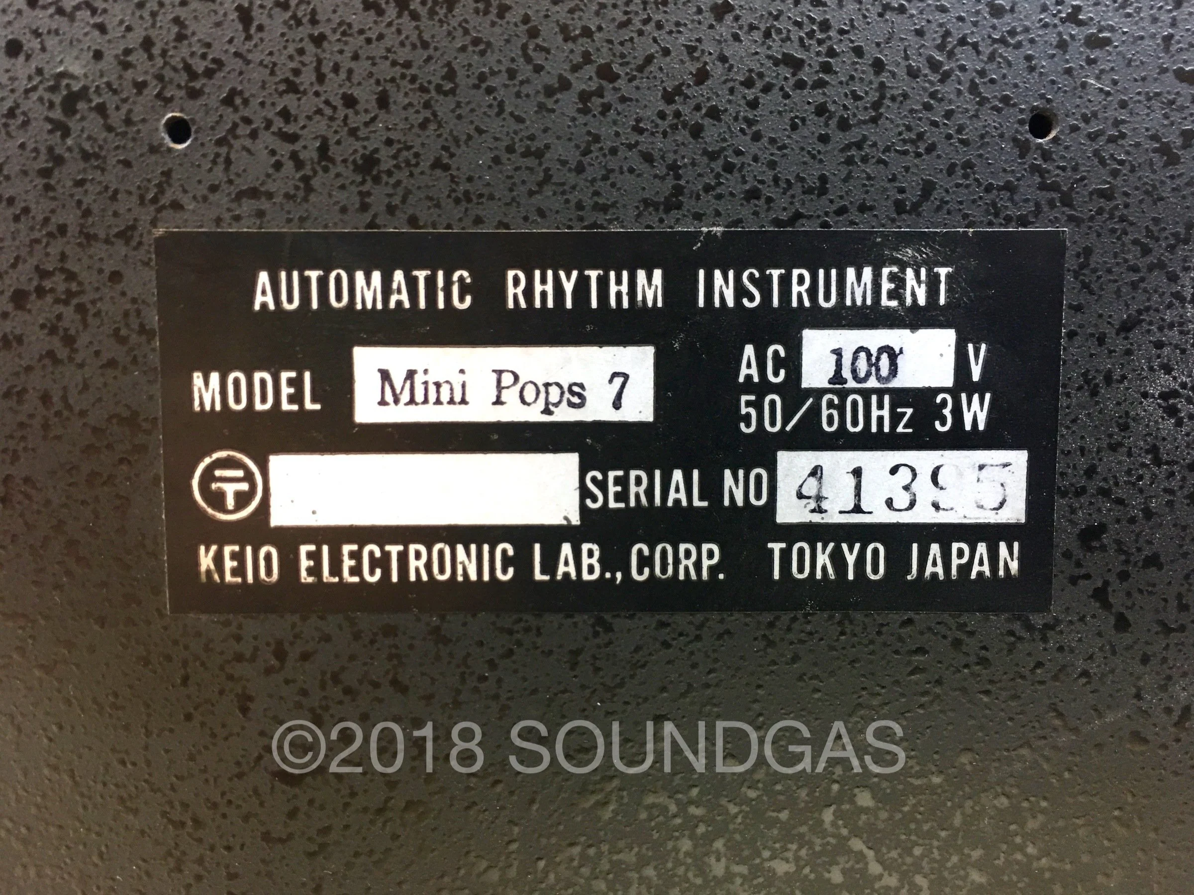 Keio (Korg) Mini Pops MP-7 - Image 5
