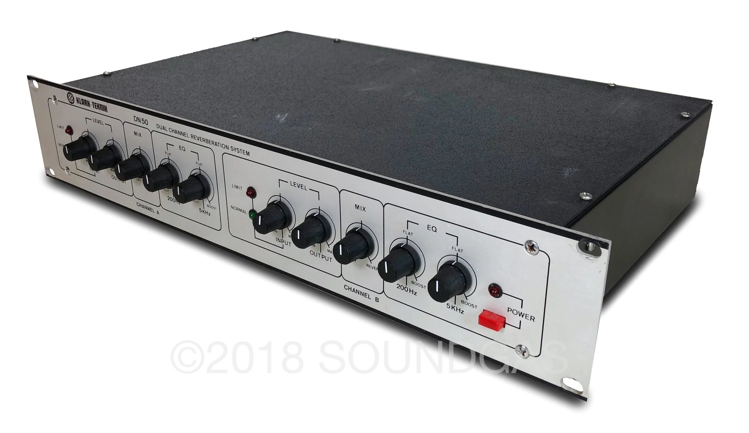 Klark Teknik DN-50 Dual Channel Reverberation System - Image 2
