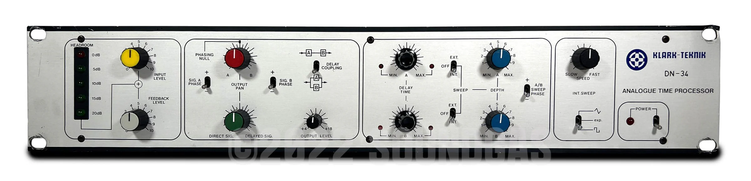 Klark-Teknik DN-34 Analogue Time Processor - Image 2