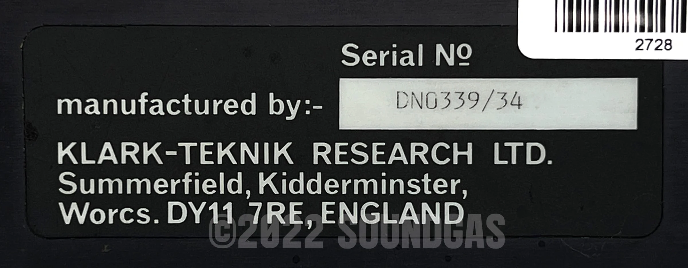 Klark-Teknik DN-34 Analogue Time Processor - Image 6