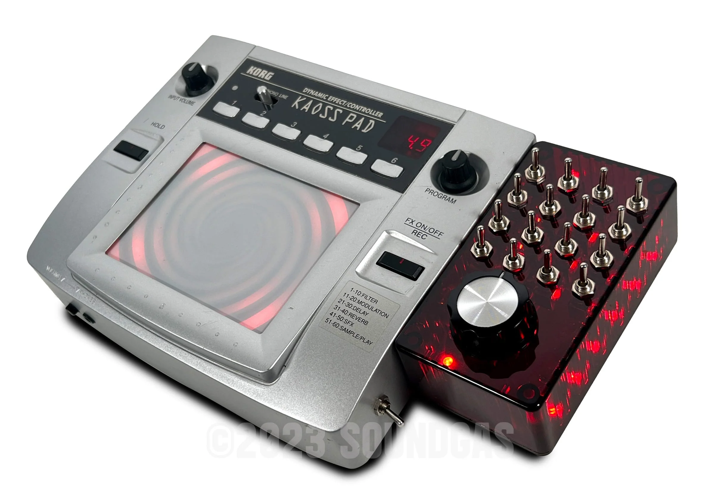 Korg Kaoss Pad KP-1 Circuitbent - Image 3