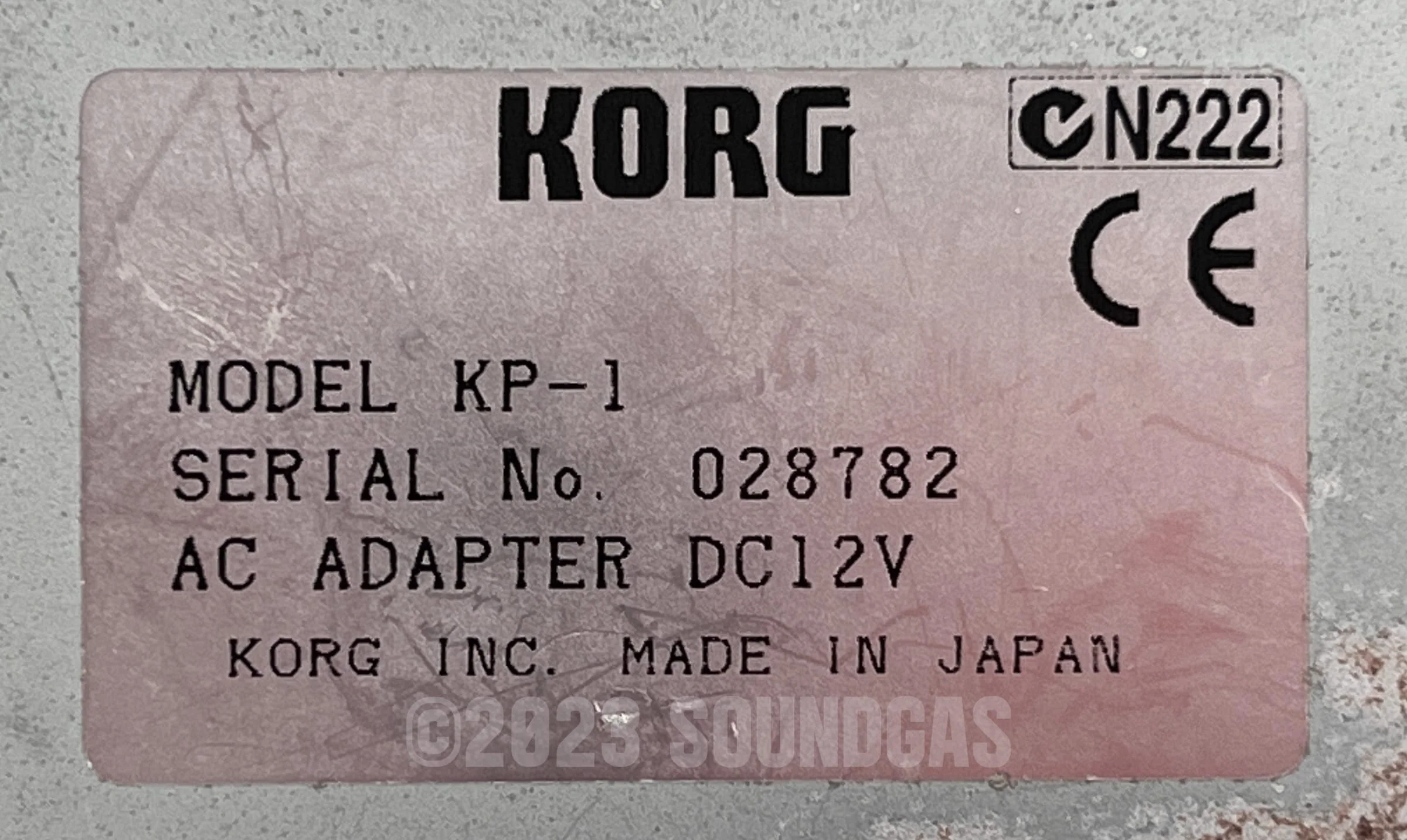 Korg Kaoss Pad KP-1 Circuitbent - Image 8