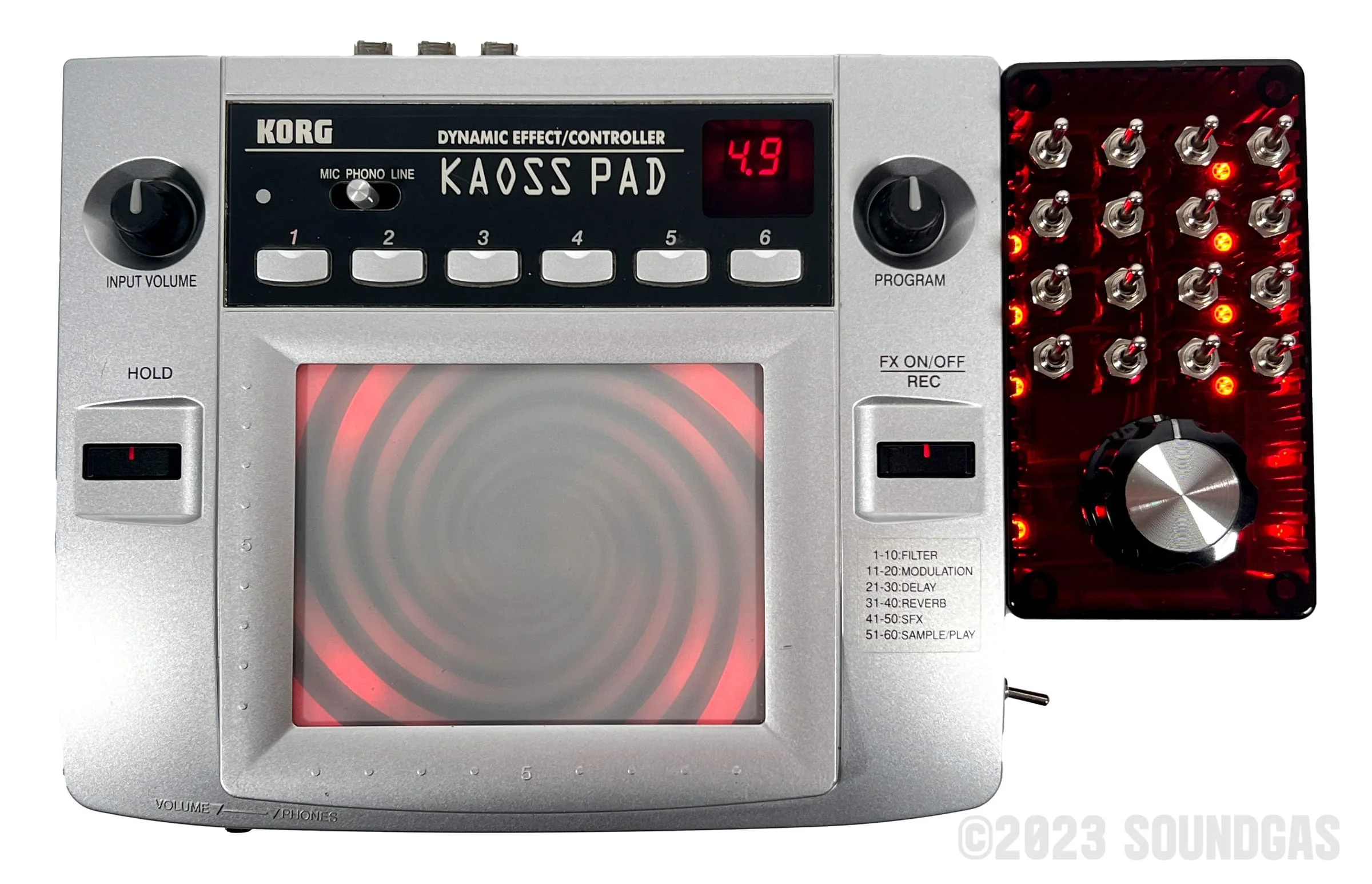 Korg Kaoss Pad KP-1 Circuitbent - Image 9
