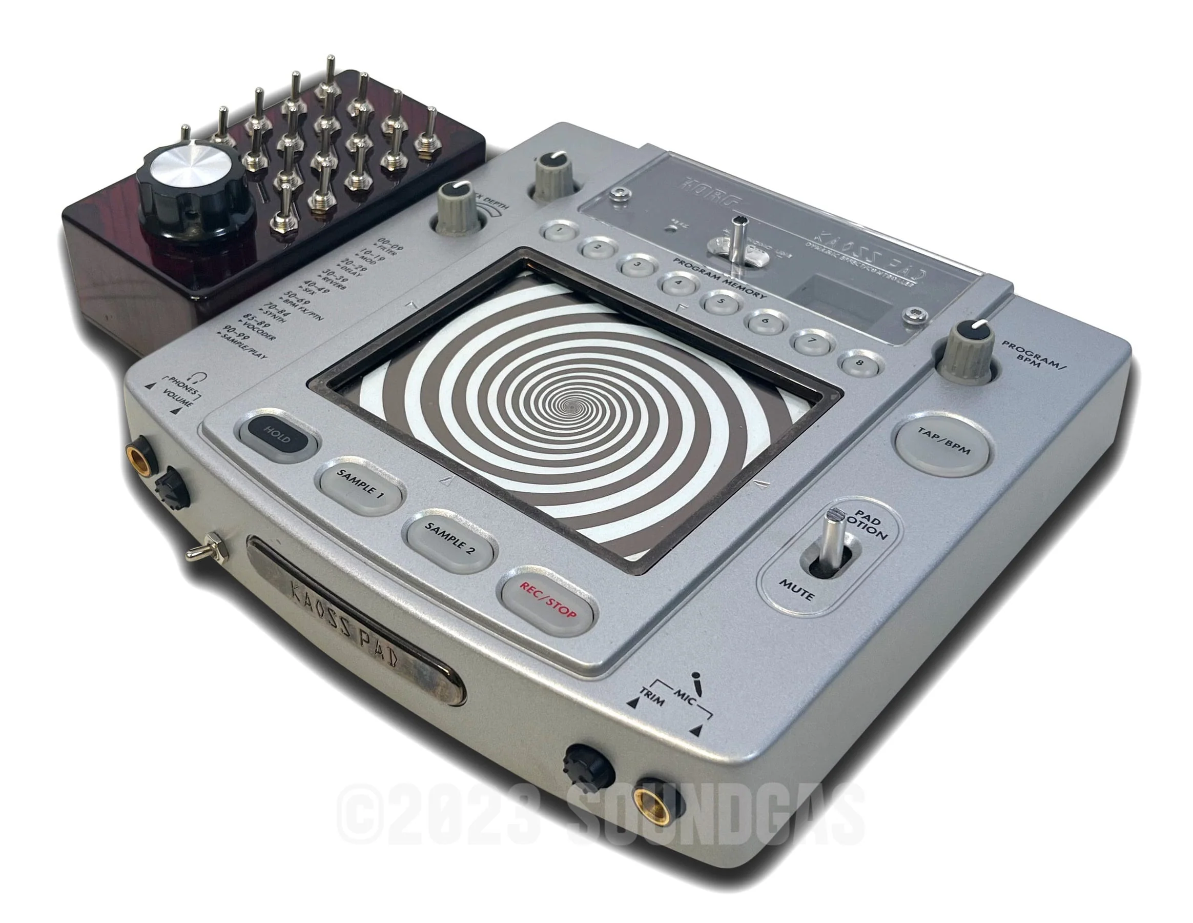 Korg Kaoss Pad KP-2 Circuitbent - Image 6