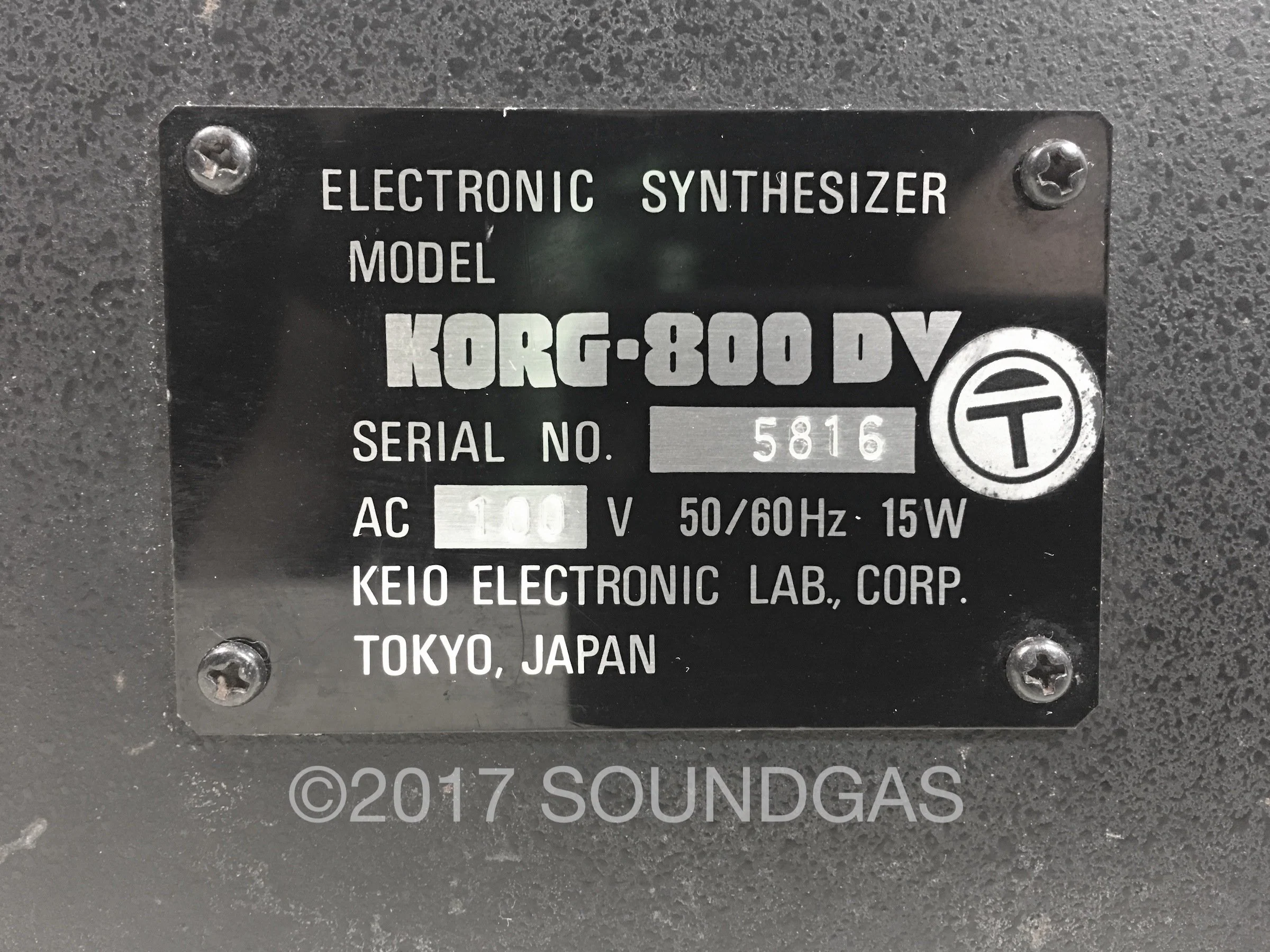 Korg Maxi-Korg 800DV - Cased - Image 10