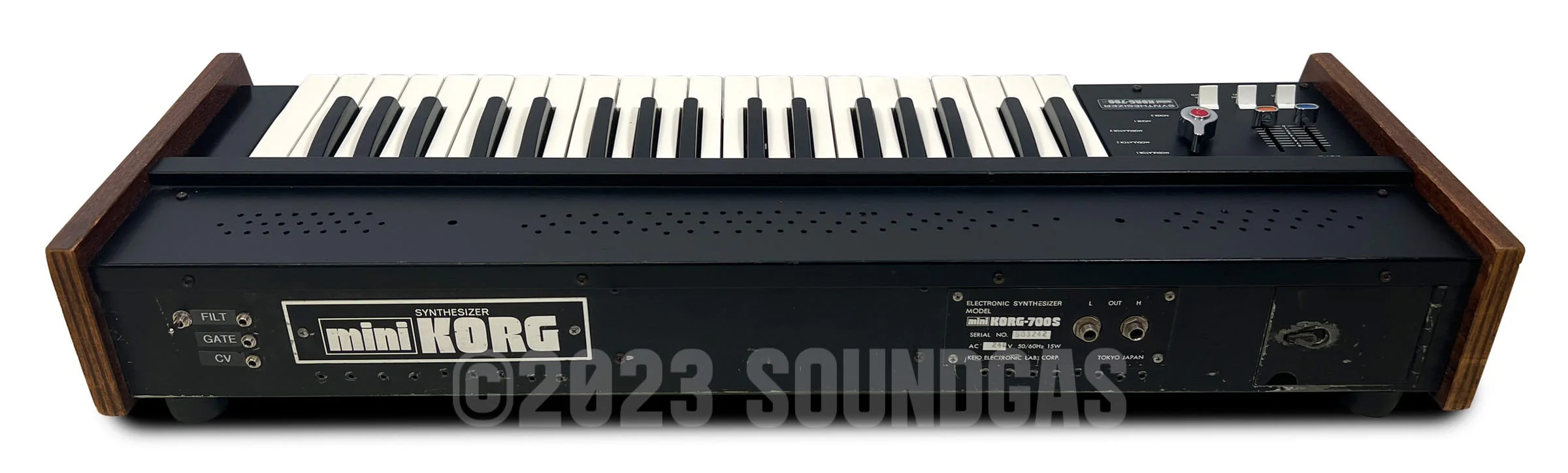 Korg miniKORG-700S + Kenton CV/Gate - Image 5