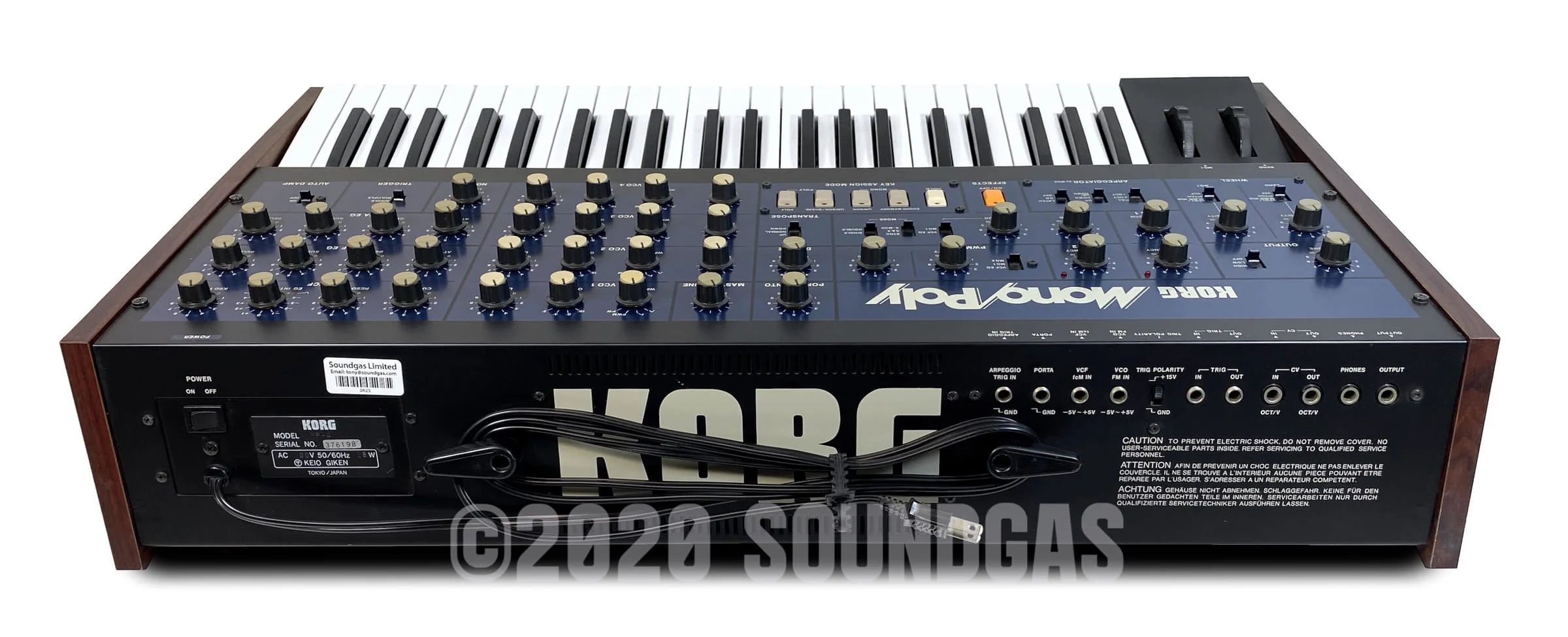 Korg Mono/Poly MP-4 - Near Mint - Image 9