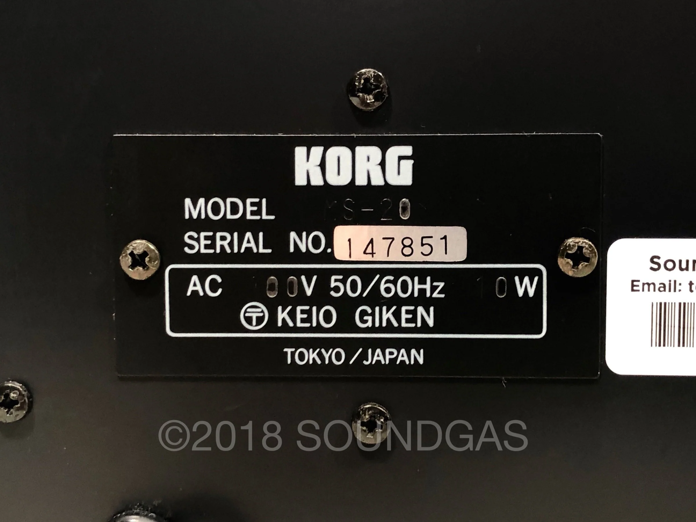 Korg MS-20 - Cased - Image 9