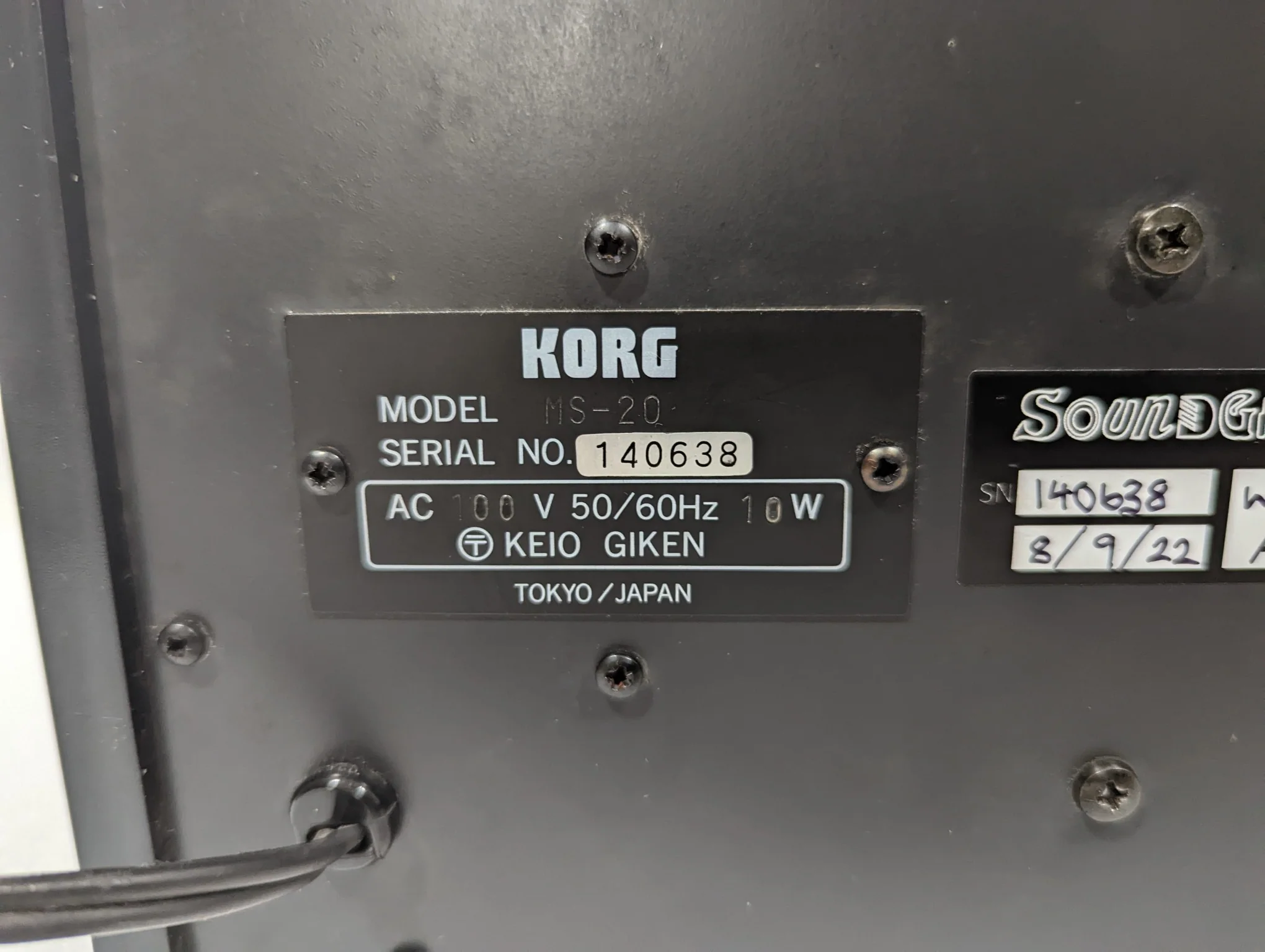 Korg MS-20 Mark 1 - Image 9