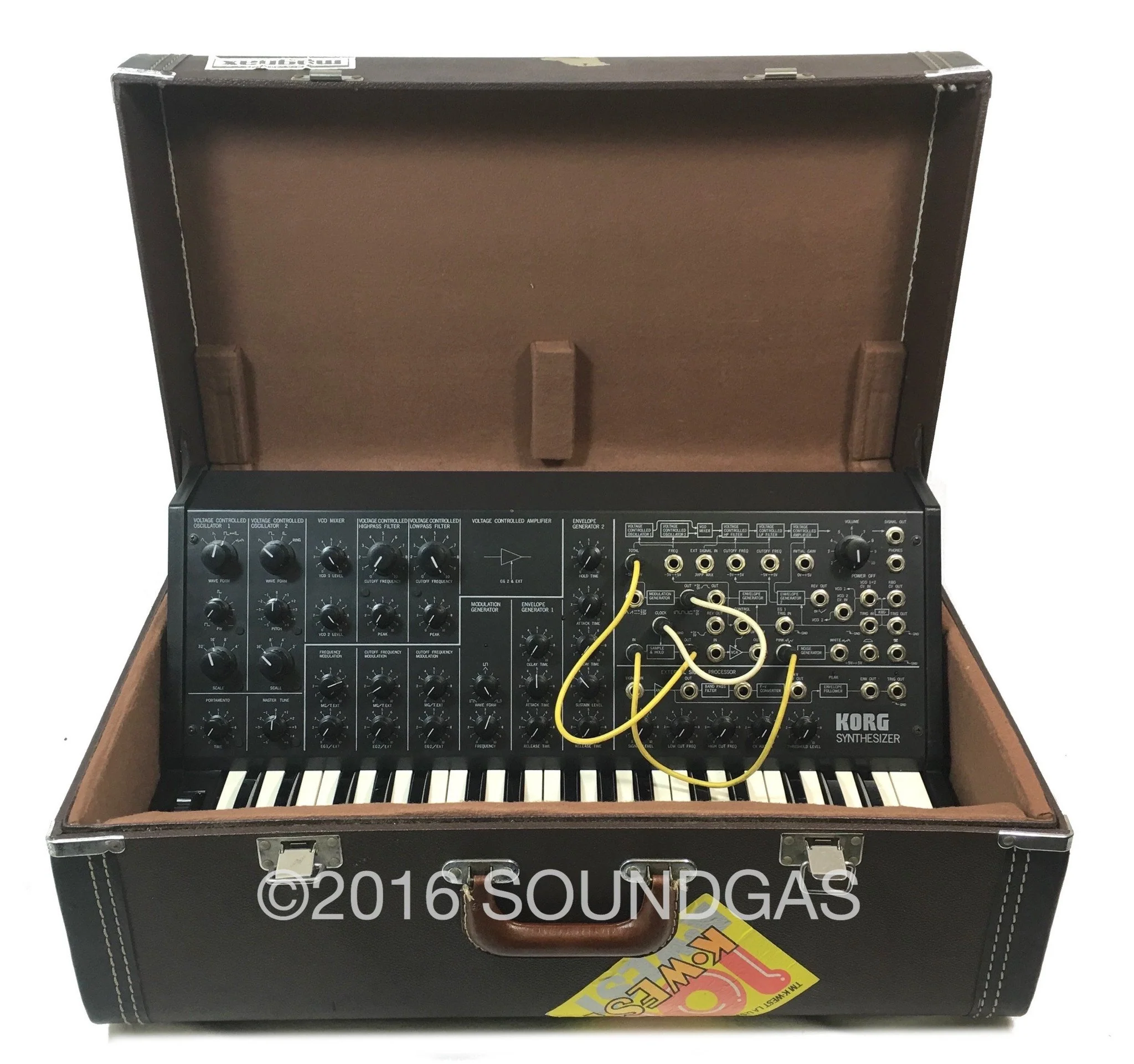 KORG MS-20 Mark 1 with original case - Image 11