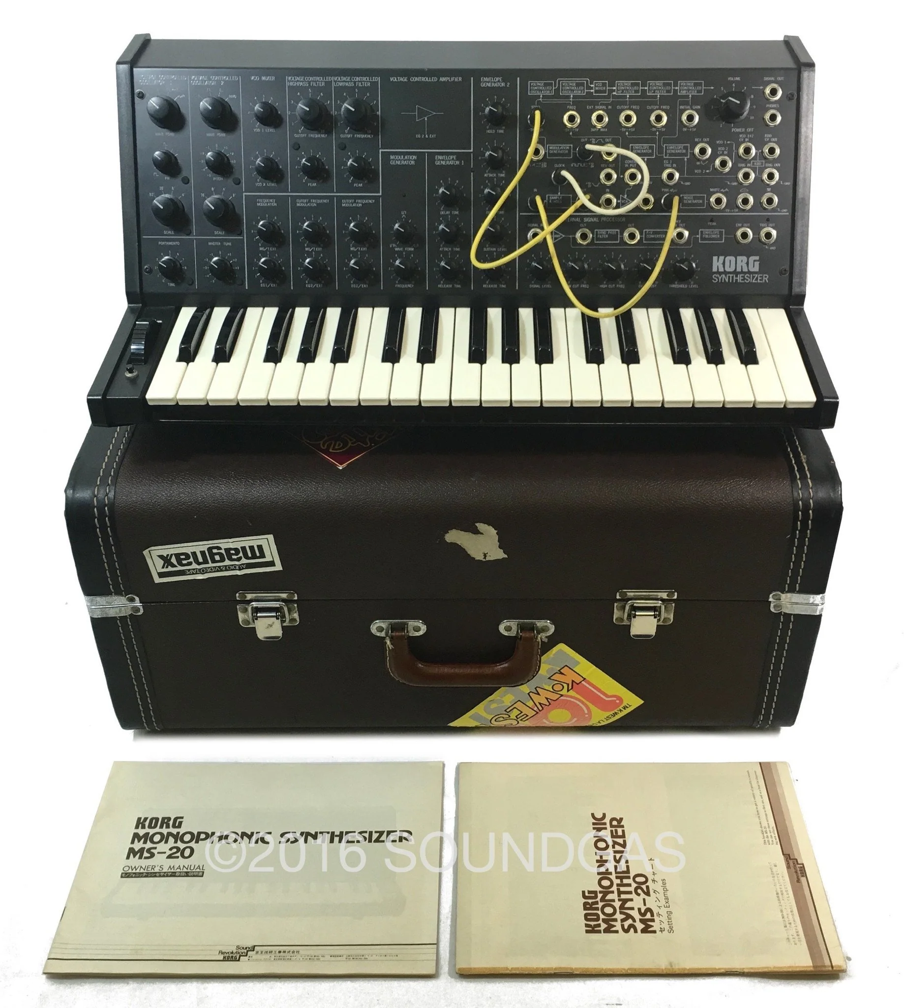 KORG MS-20 Mark 1 with original case - Image 12