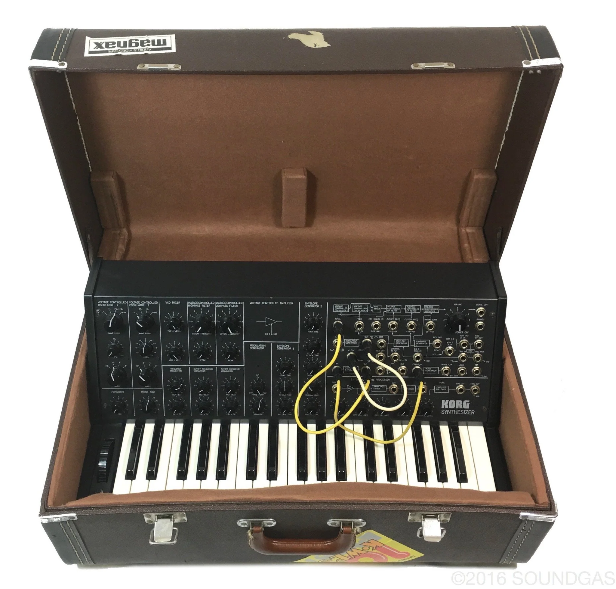 KORG MS-20 Mark 1 with original case - Image 15